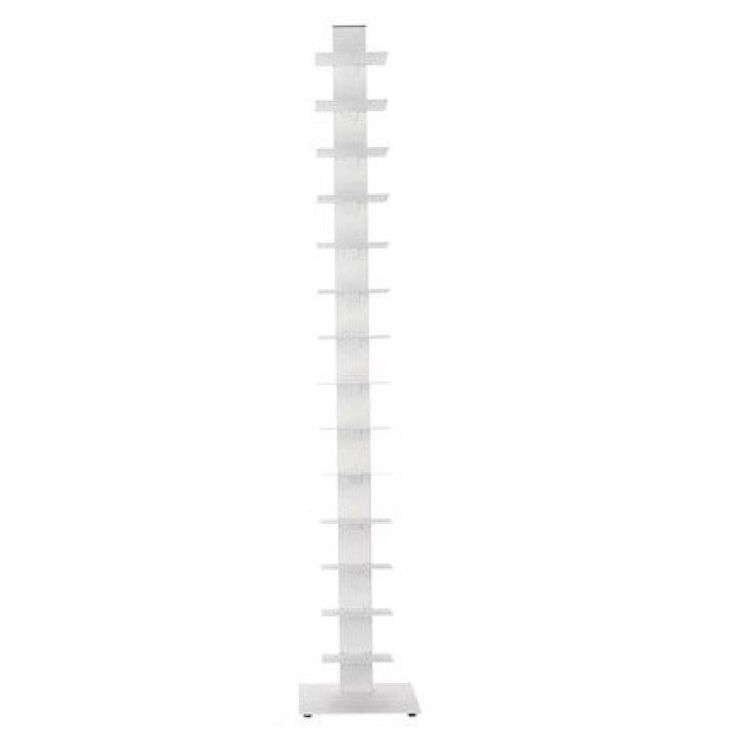 Design Within Reach White Metal Sapien Bookcase - image-0