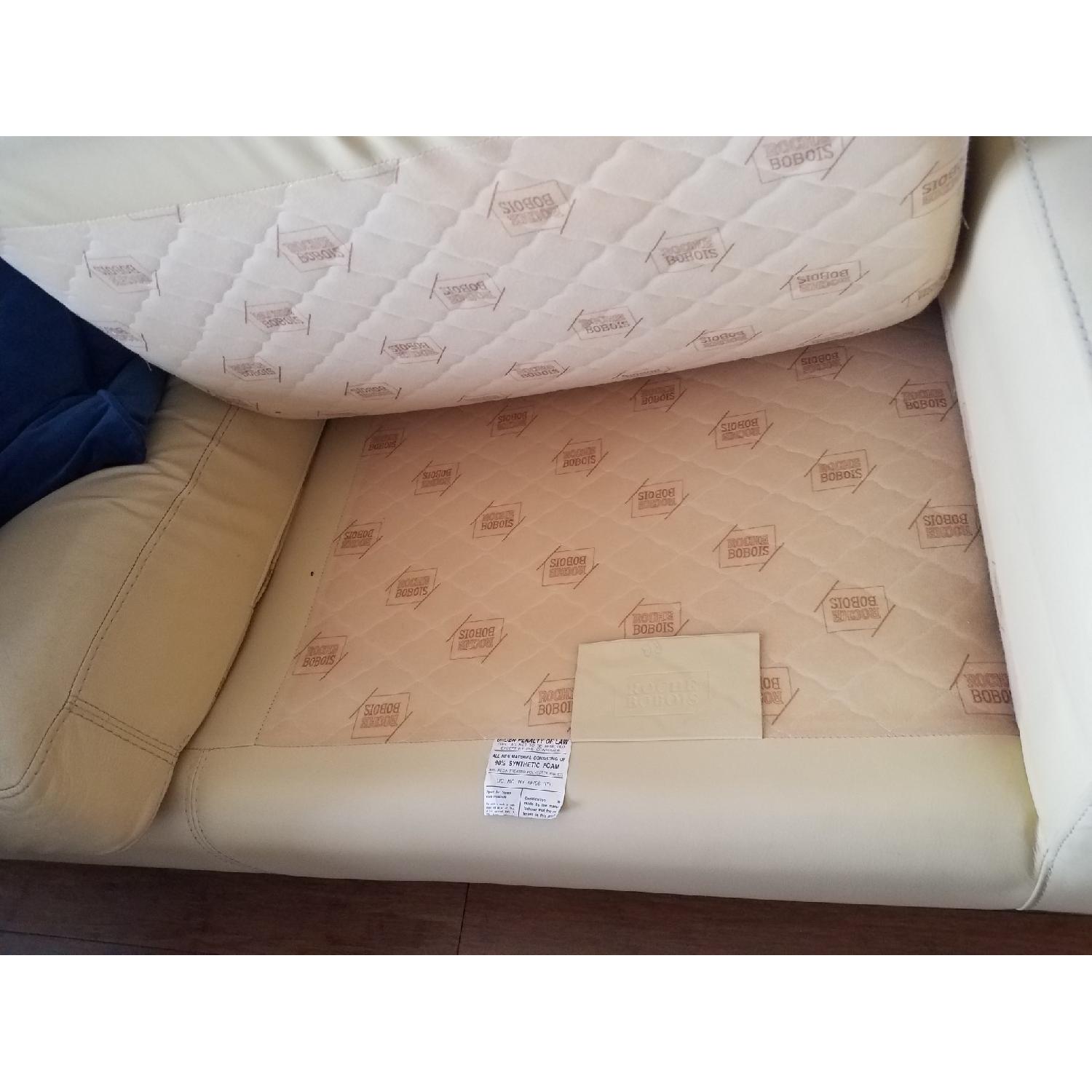 Roche Bobois Contemporary Leather Sofa - image-3