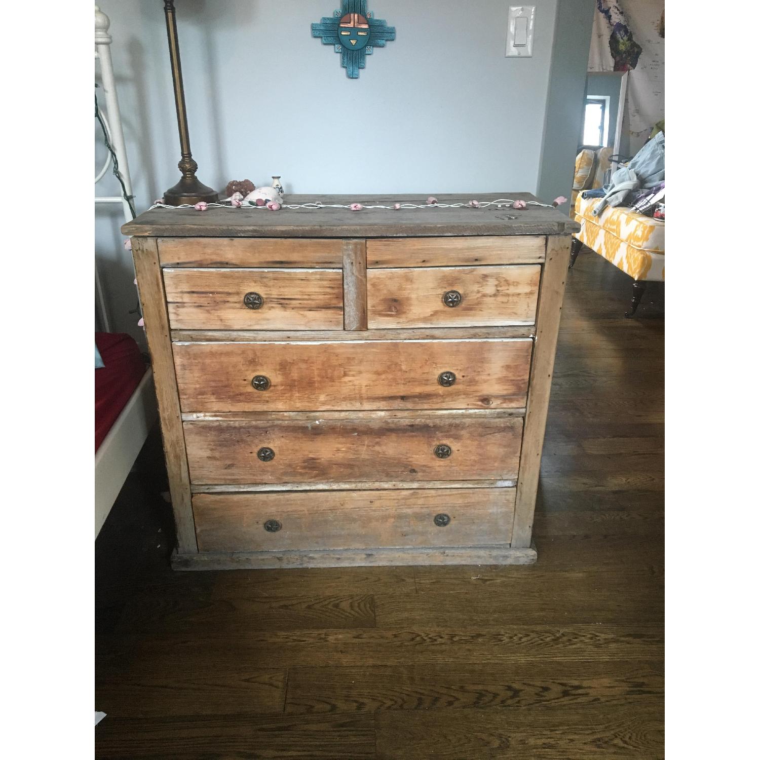 Rustic Wood Dresser - image-1