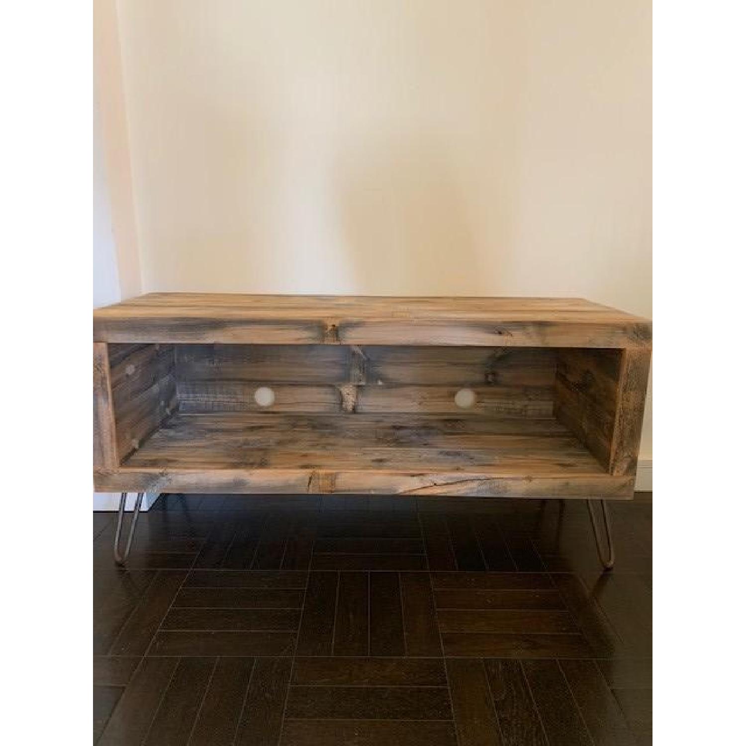 JW Atlas Wood Co. Reclaimed Wood Console Table - image-2