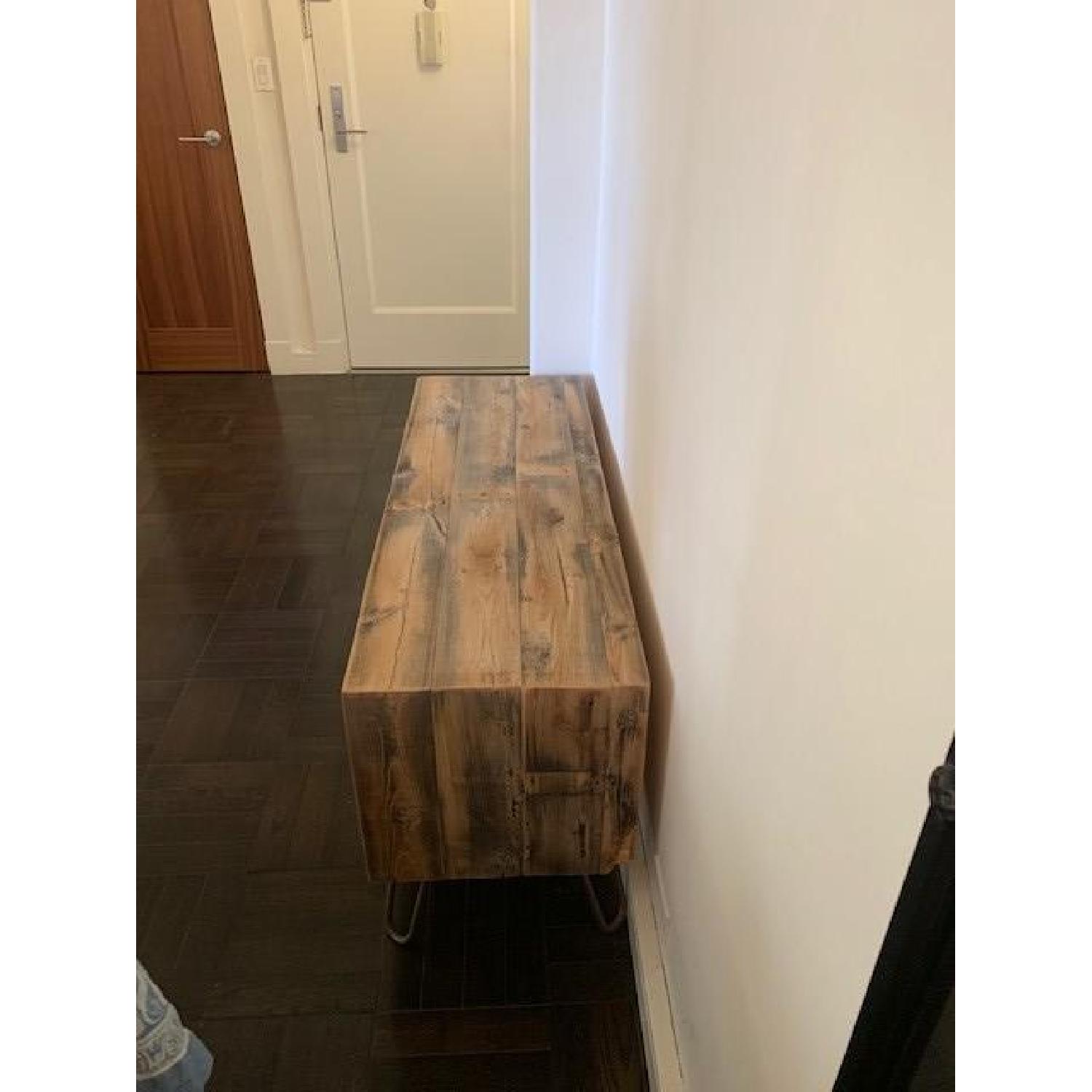JW Atlas Wood Co. Reclaimed Wood Console Table - image-5