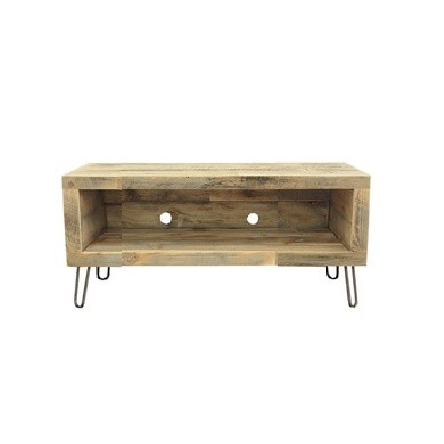 JW Atlas Wood Co. Reclaimed Wood Console Table - image-0