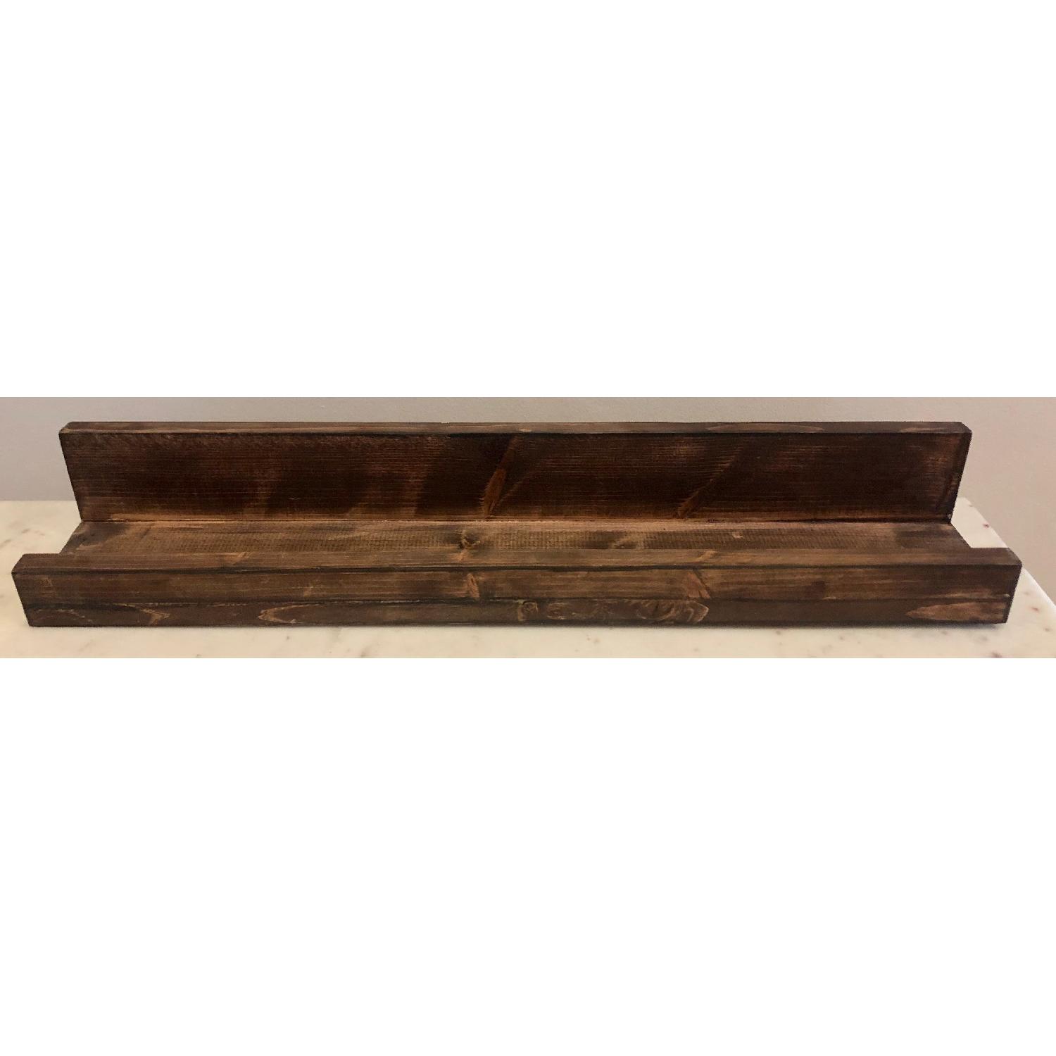 Custom Made Wall Ledge in Chestnut - image-2