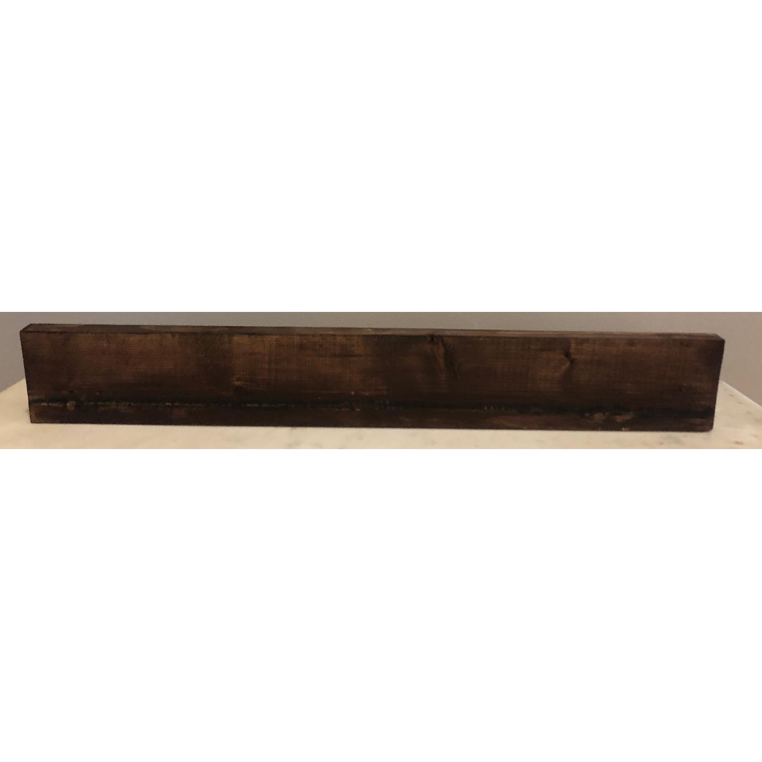 Custom Made Wall Ledge in Chestnut - image-3