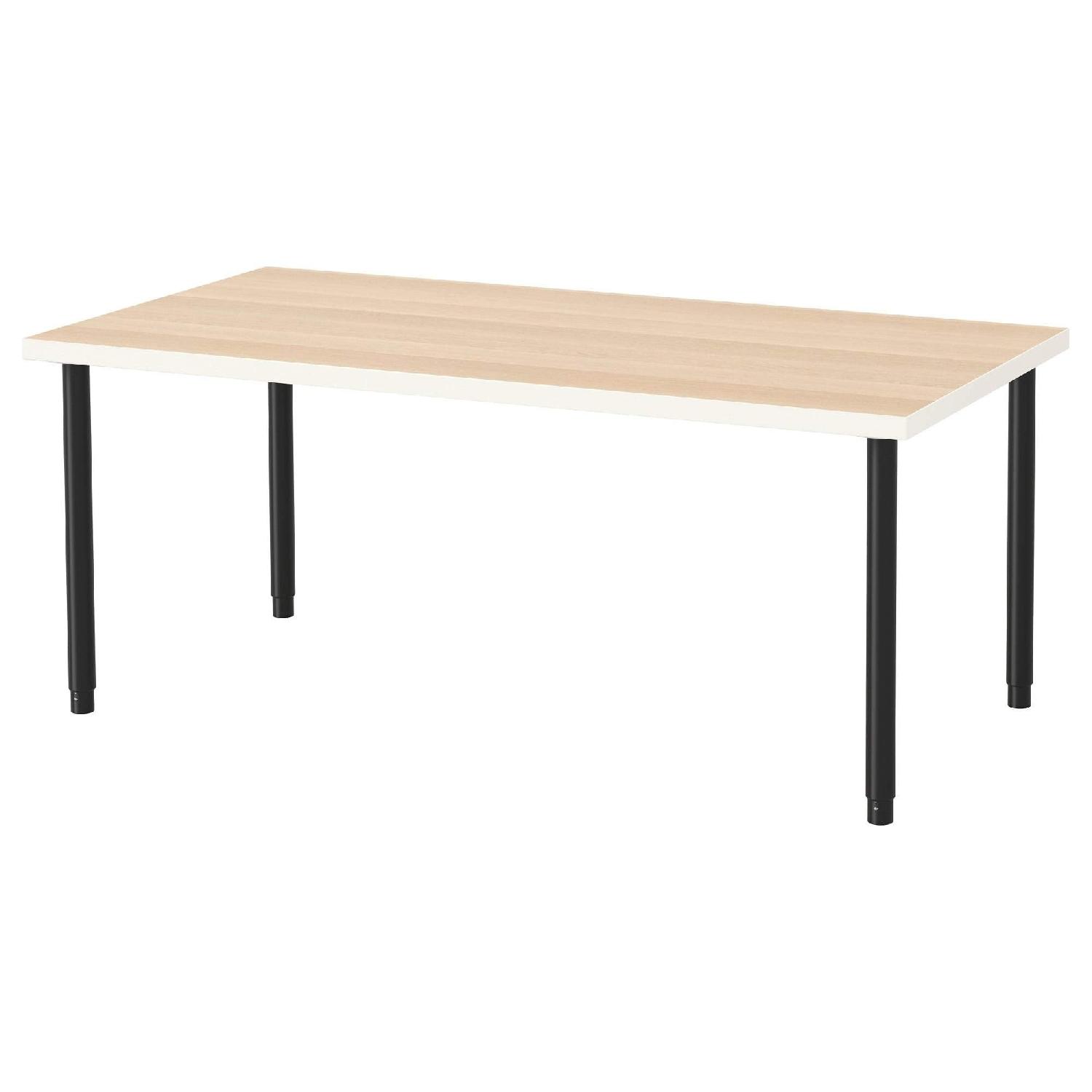 Ikea White Oak Table AptDeco