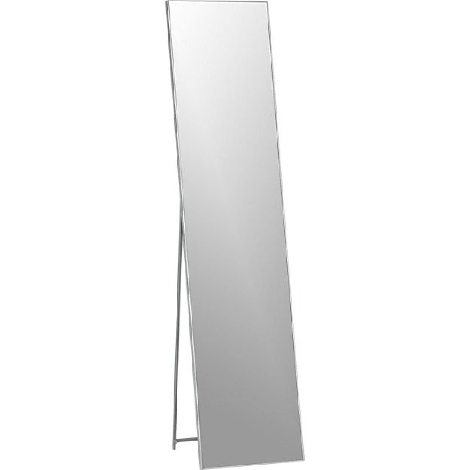 CB2 Infinity Standing Floor Mirror AptDeco
