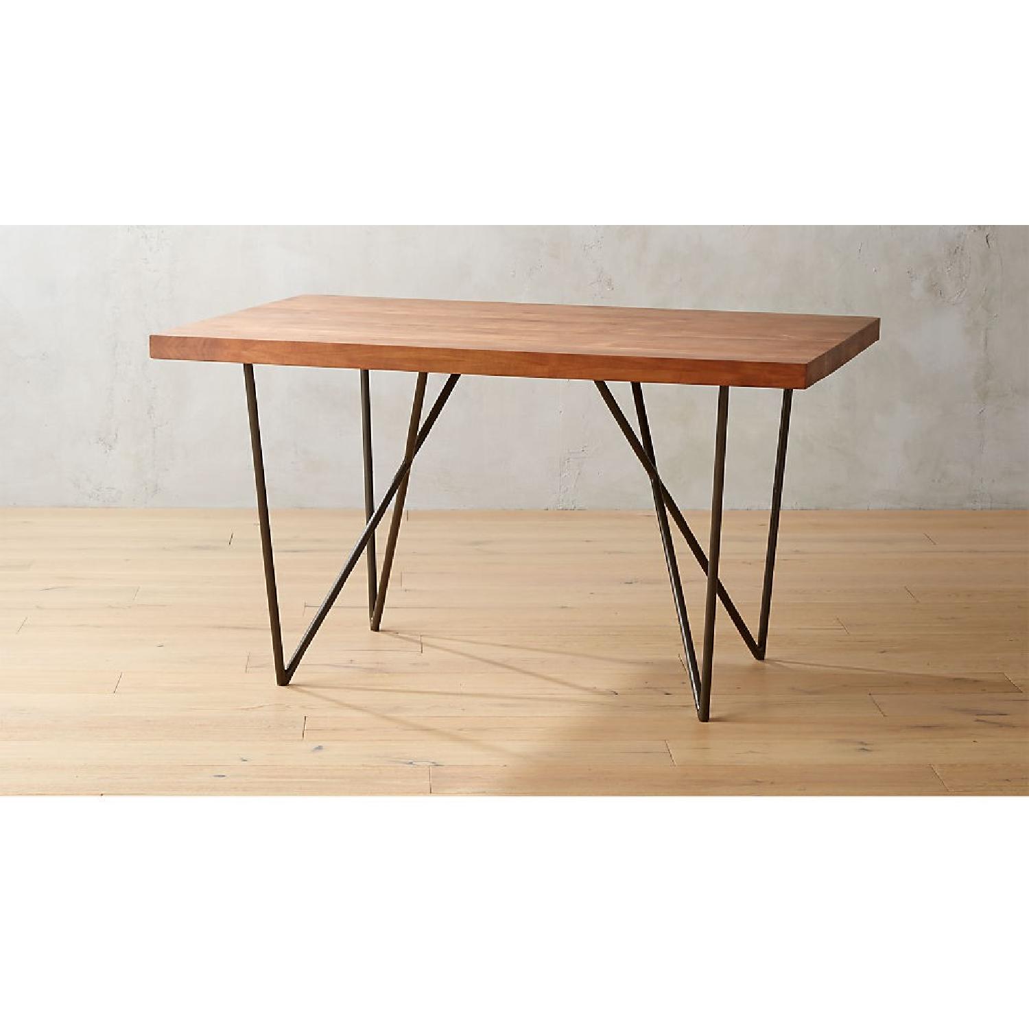 CB2 Dylan Wood Dining Table - image-1