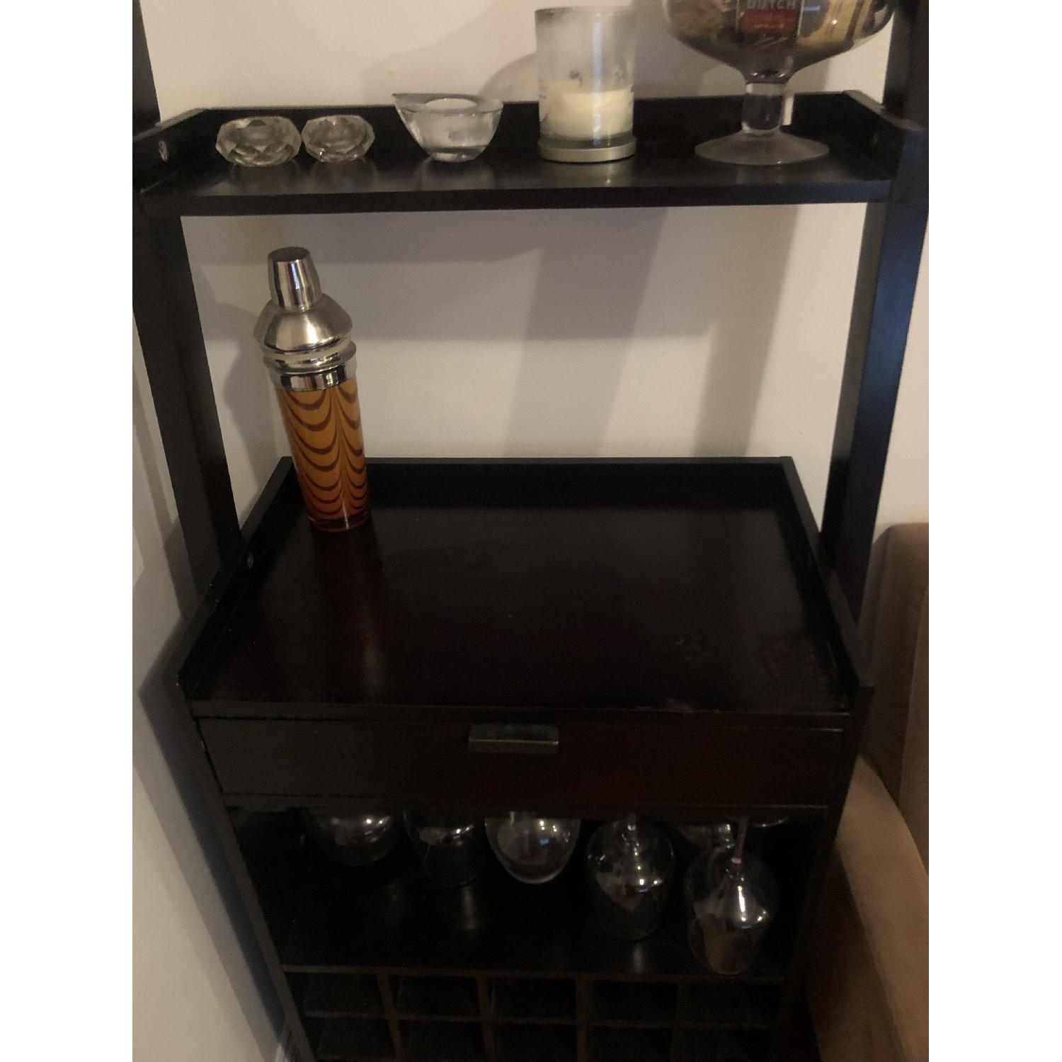 Crate & Barrel Leaning Bar - image-5