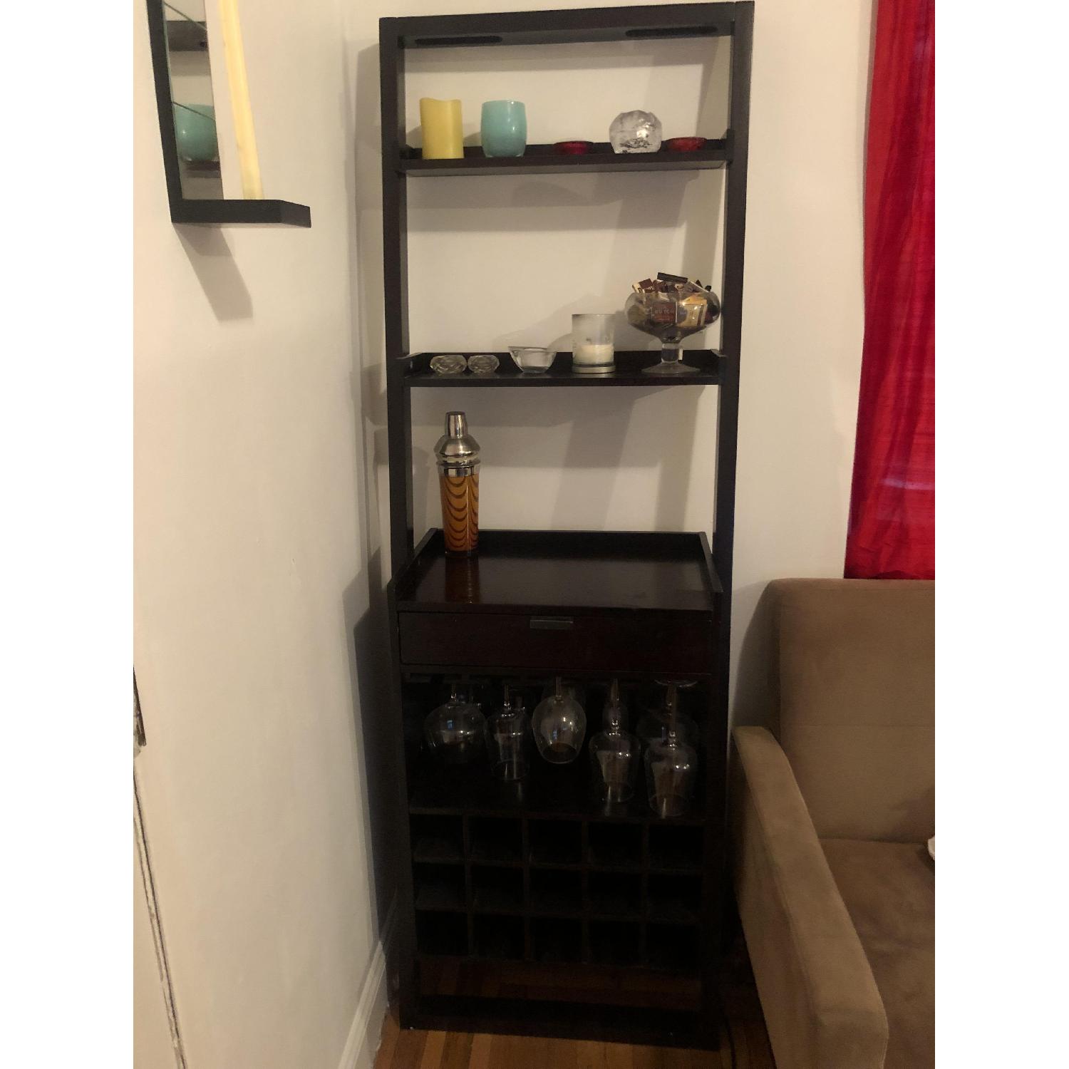 Crate & Barrel Leaning Bar - image-7