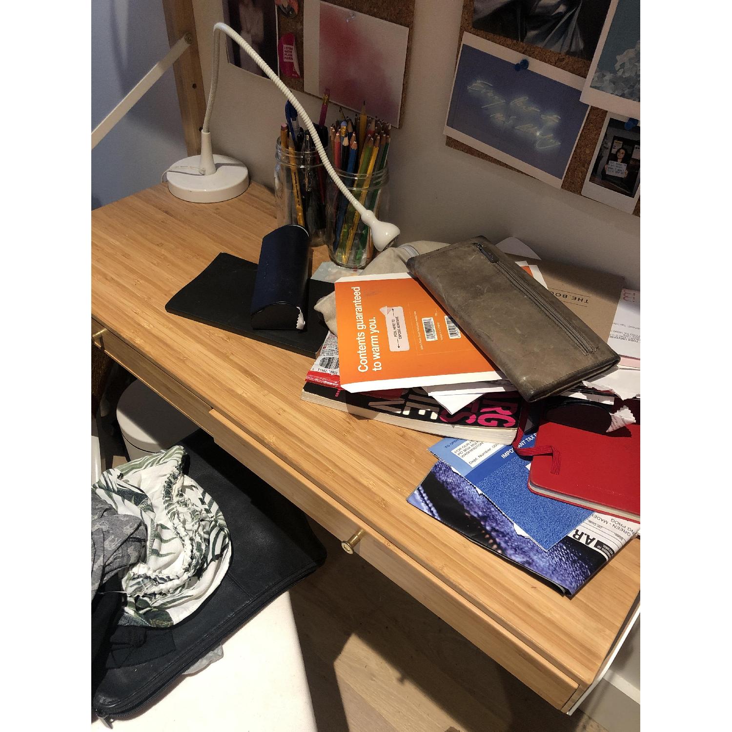 Ikea Svalnas Wall Mounted Desk AptDeco