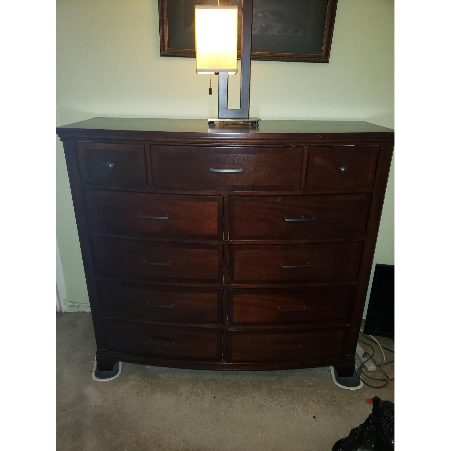 Wood 11-Drawer Dresser - image-4