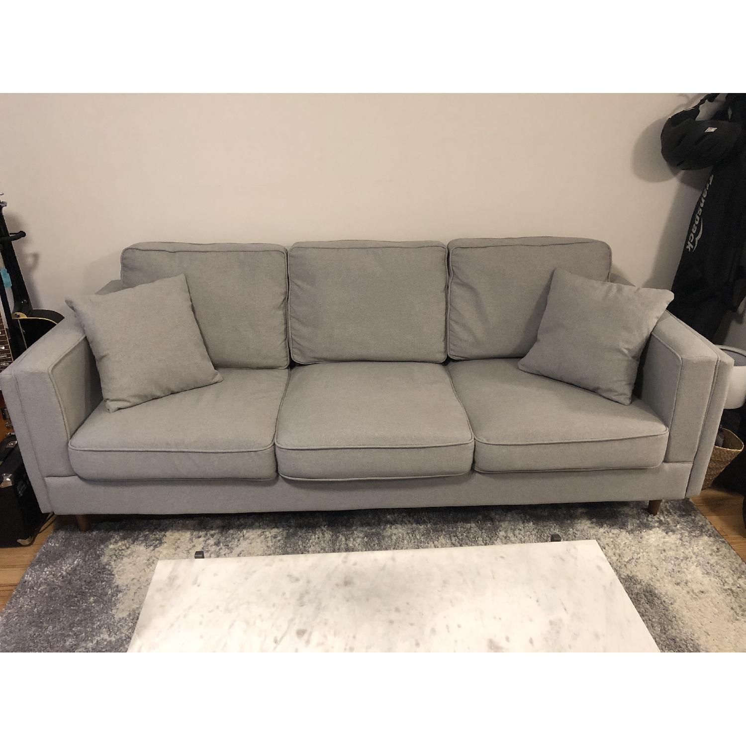 Inmod Harlow Sofa in Light Gray AptDeco