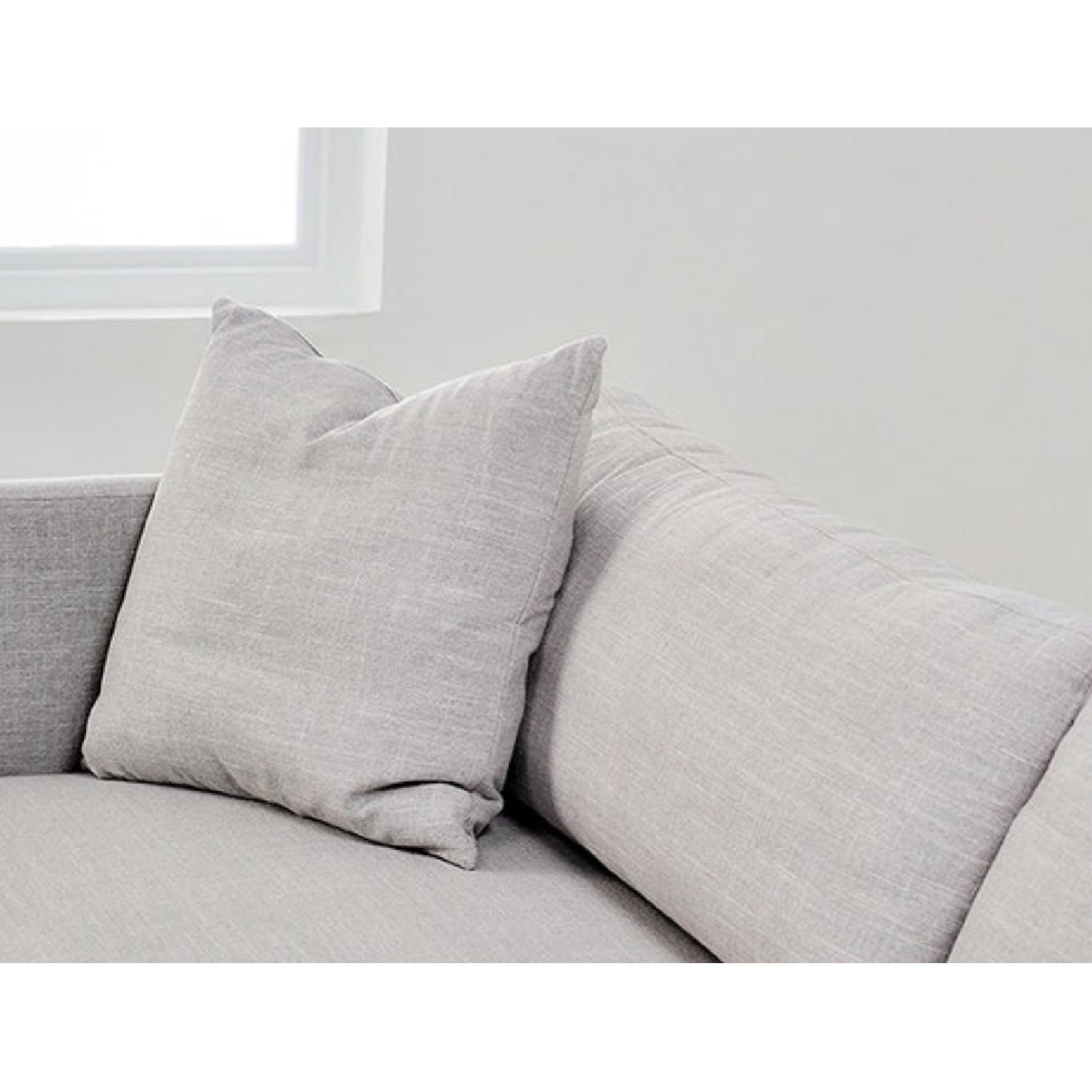 Feather Batis Grey Tweed Sofa - image-3