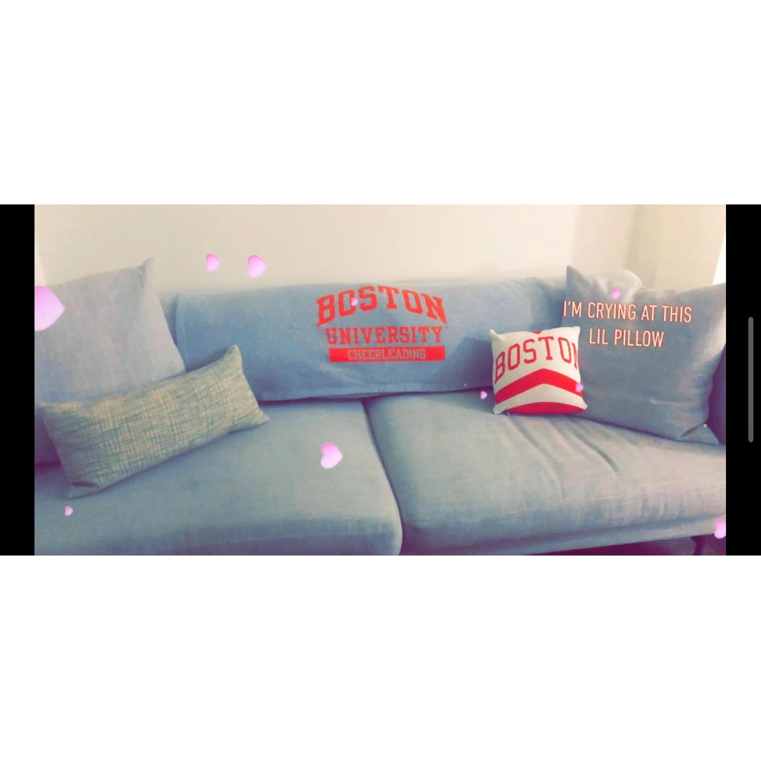 Feather Batis Grey Tweed Sofa - image-4