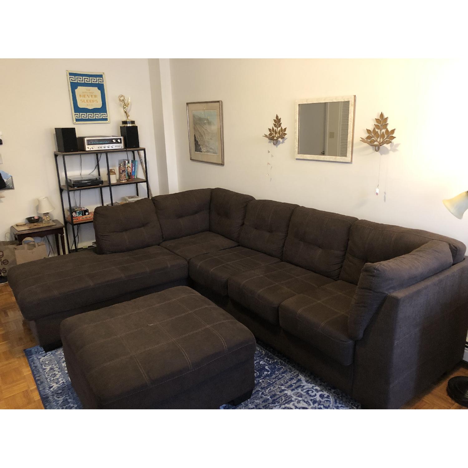 Ashley Maier 2-Piece Sectional Sofa & Ottomon - image-2