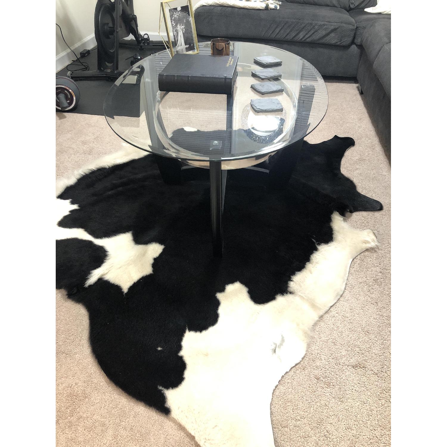 Bob's Glass Coffee Table + 1 End Table - image-3