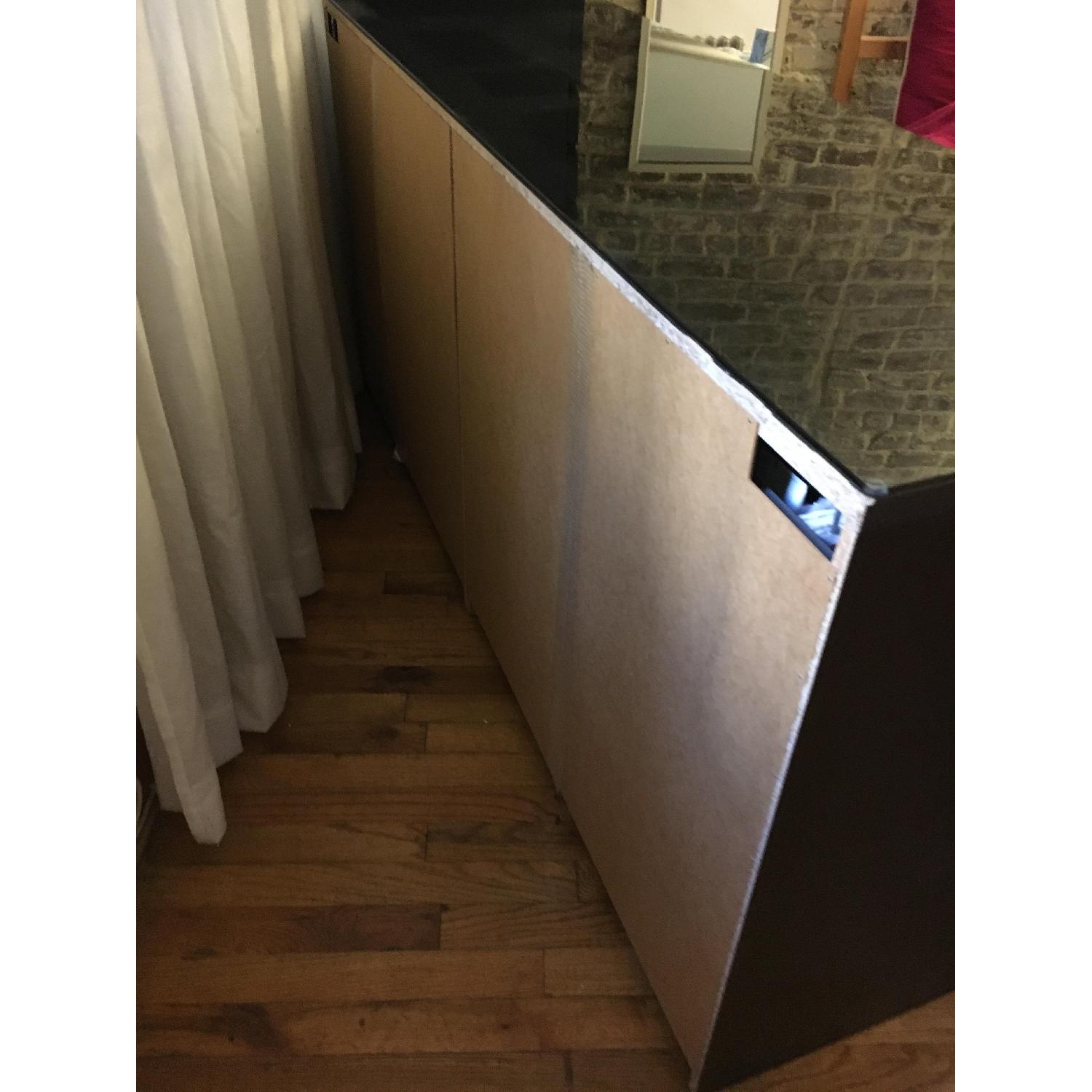 Ikea 6-Drawer Dresser w/ Glass Top - image-4