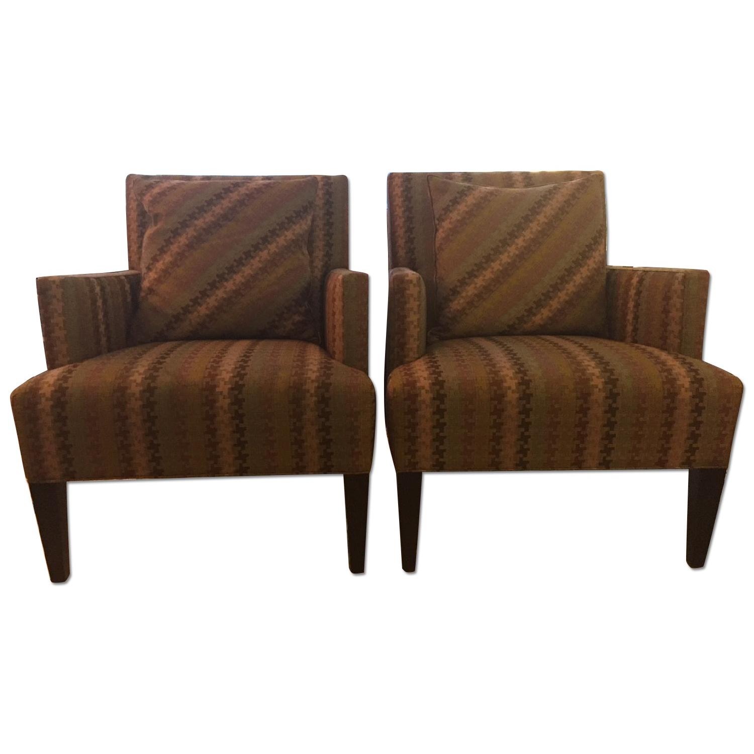 Crate & Barrel Tux Chairs - image-0