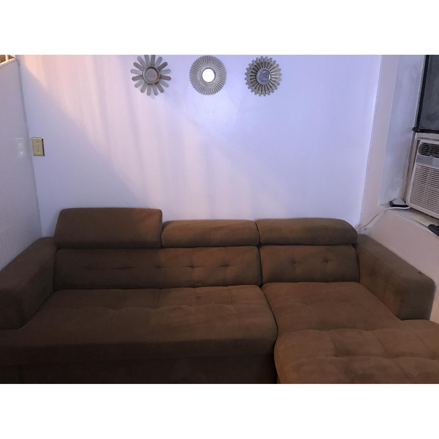 Bob's Sectional w/ Pop Up Sleeper - image-1