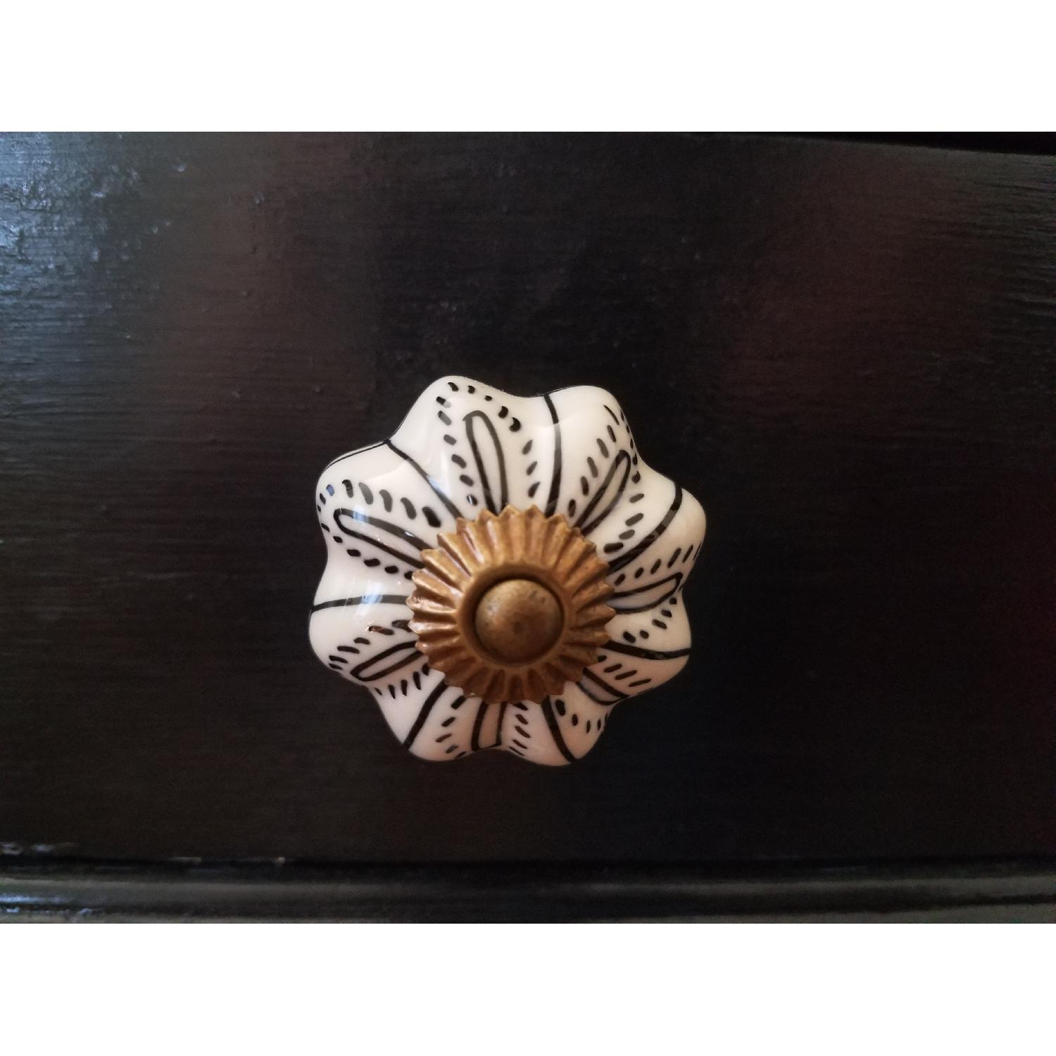 Antique 2-Drawer Dresser w/ Anthropologie Drawer Pulls - image-4