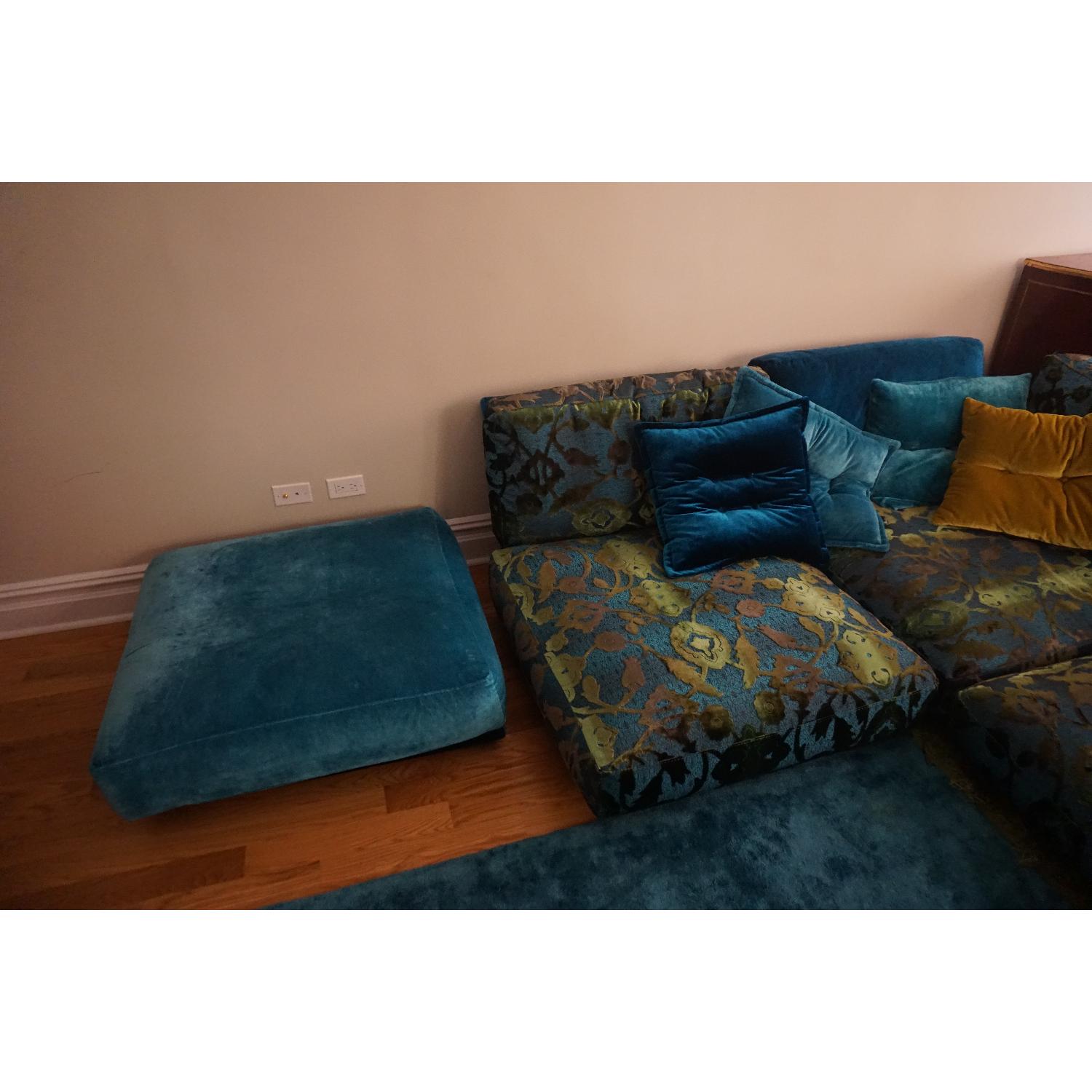 Bretz Brothers Design Napali Sectional Sofa & Ottoman - image-7