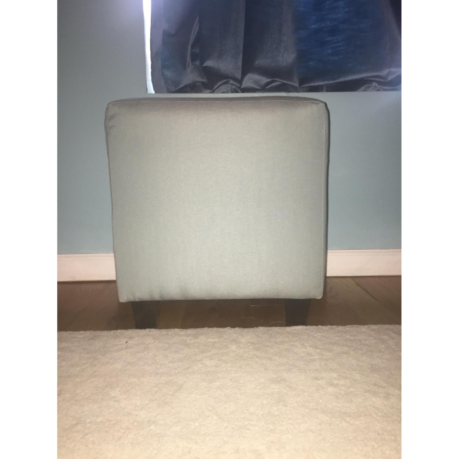 Ballard Designs Upholstered Cube Ottoman - image-4