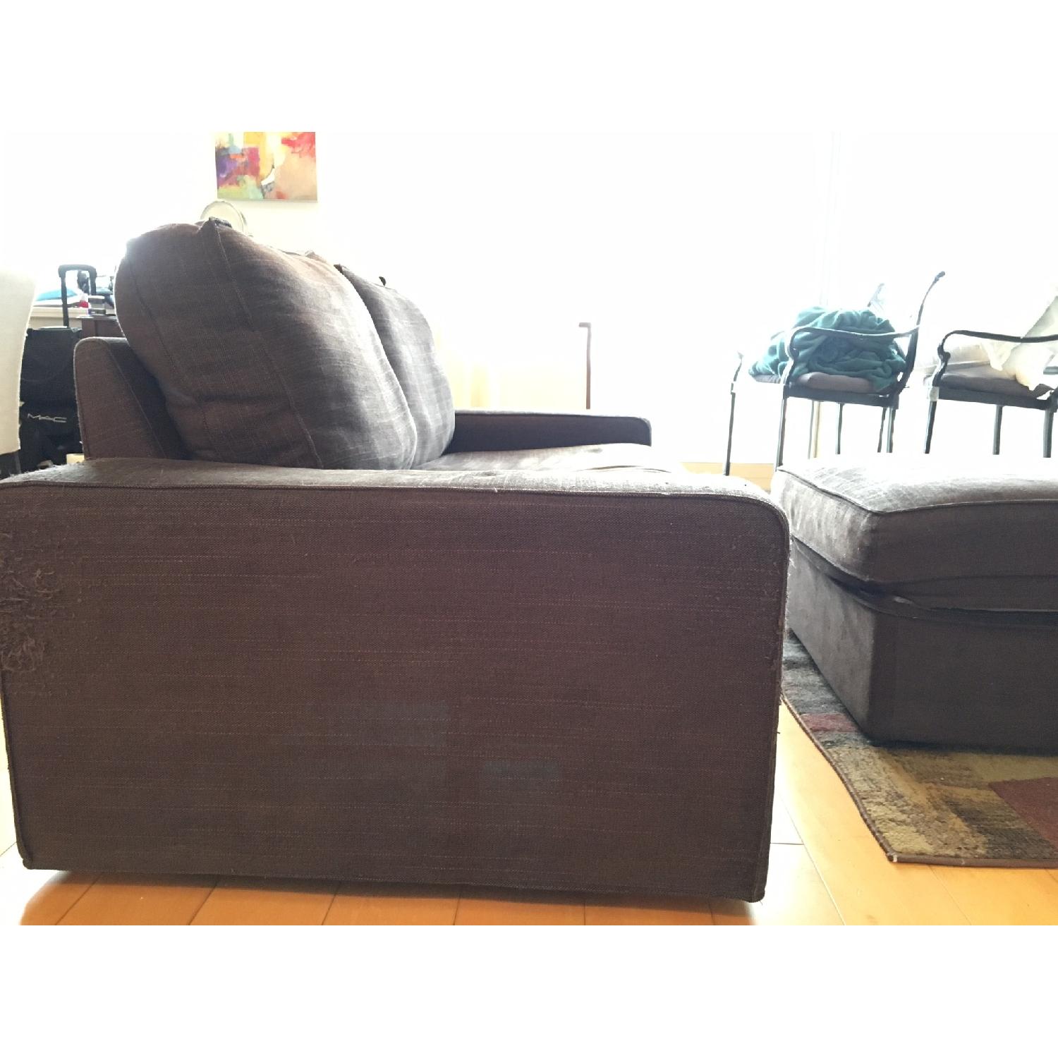 Ikea Kivik 2 Seat Sofa & Ottoman AptDeco