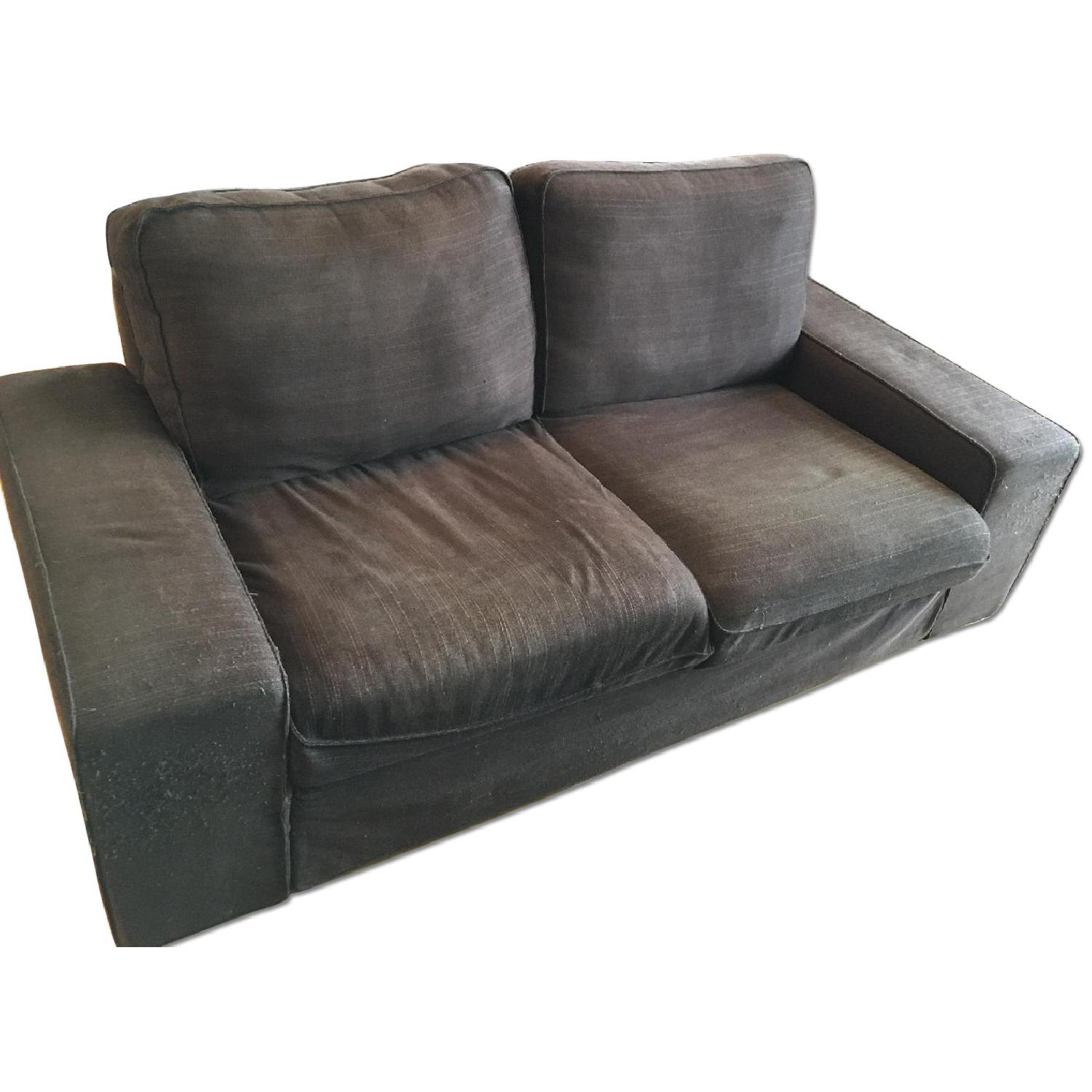 Ikea Kivik 2 Seat Sofa & Ottoman AptDeco