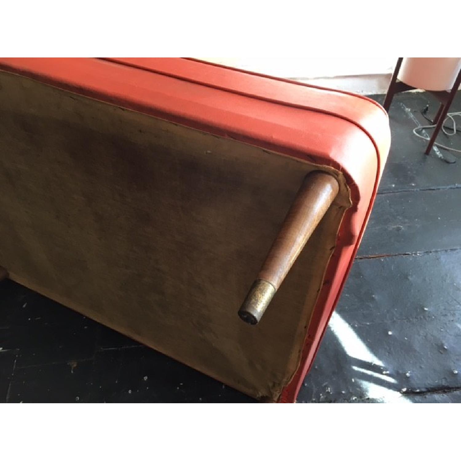 Mid-Century Vintage Vinyl Daybed Sofa - image-4