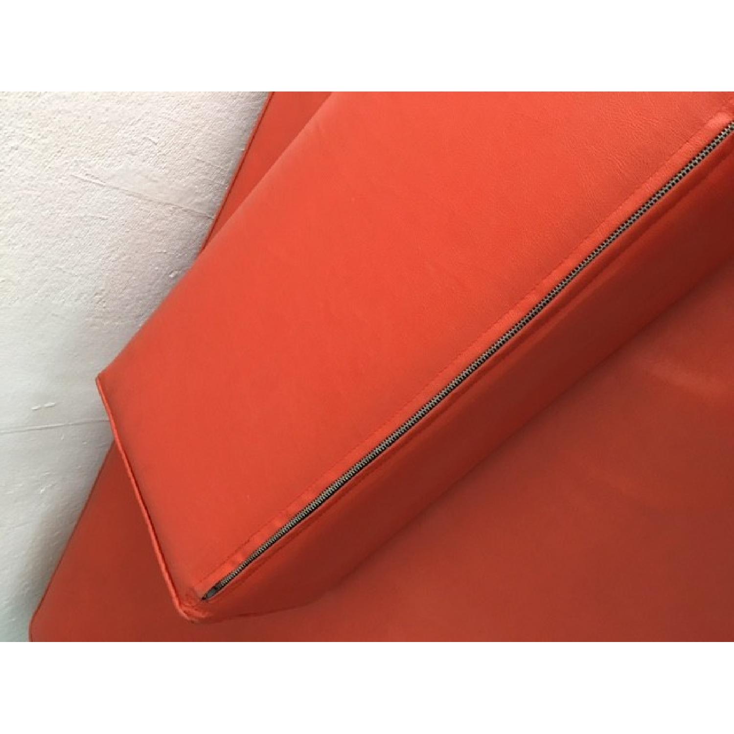 Mid-Century Vintage Vinyl Daybed Sofa - image-6