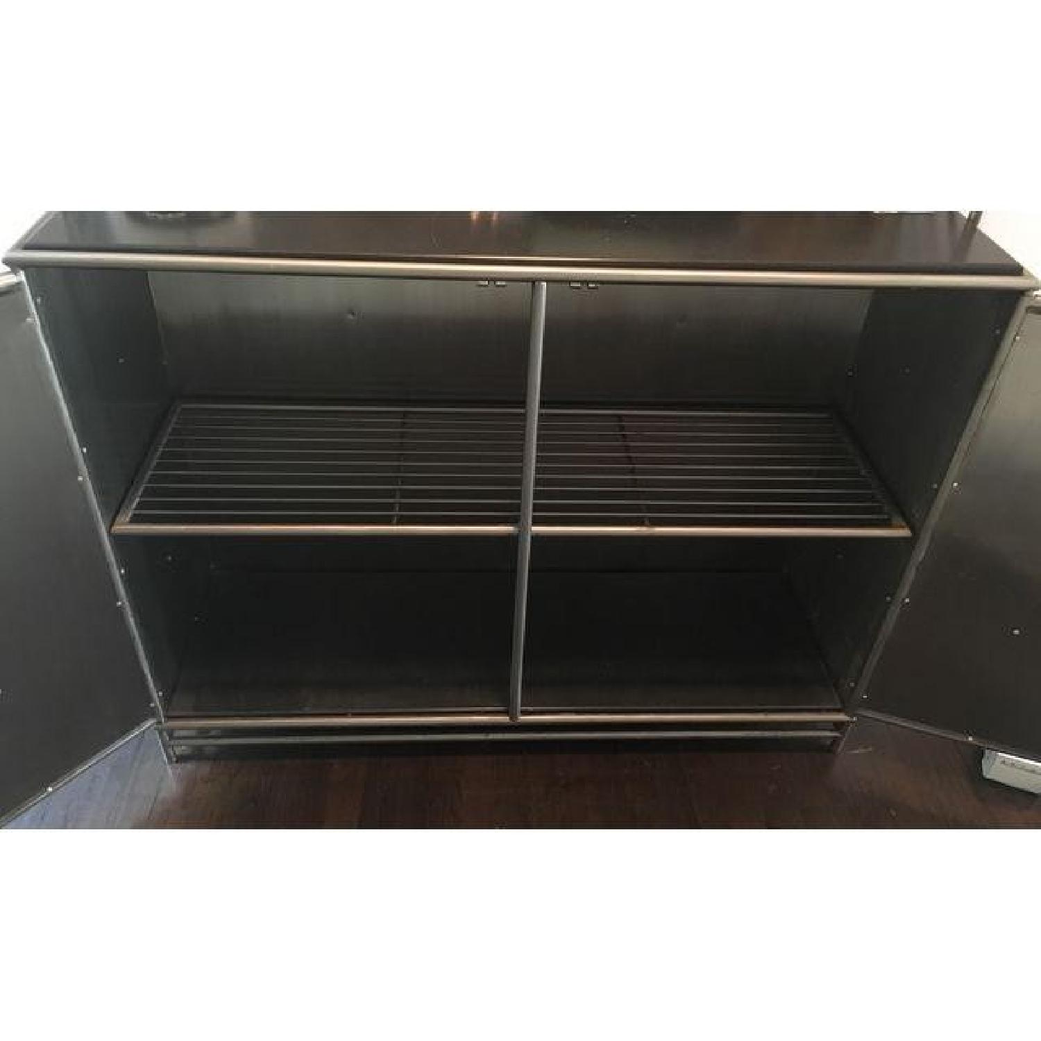 Metal Chevron Display Cabinet - image-8