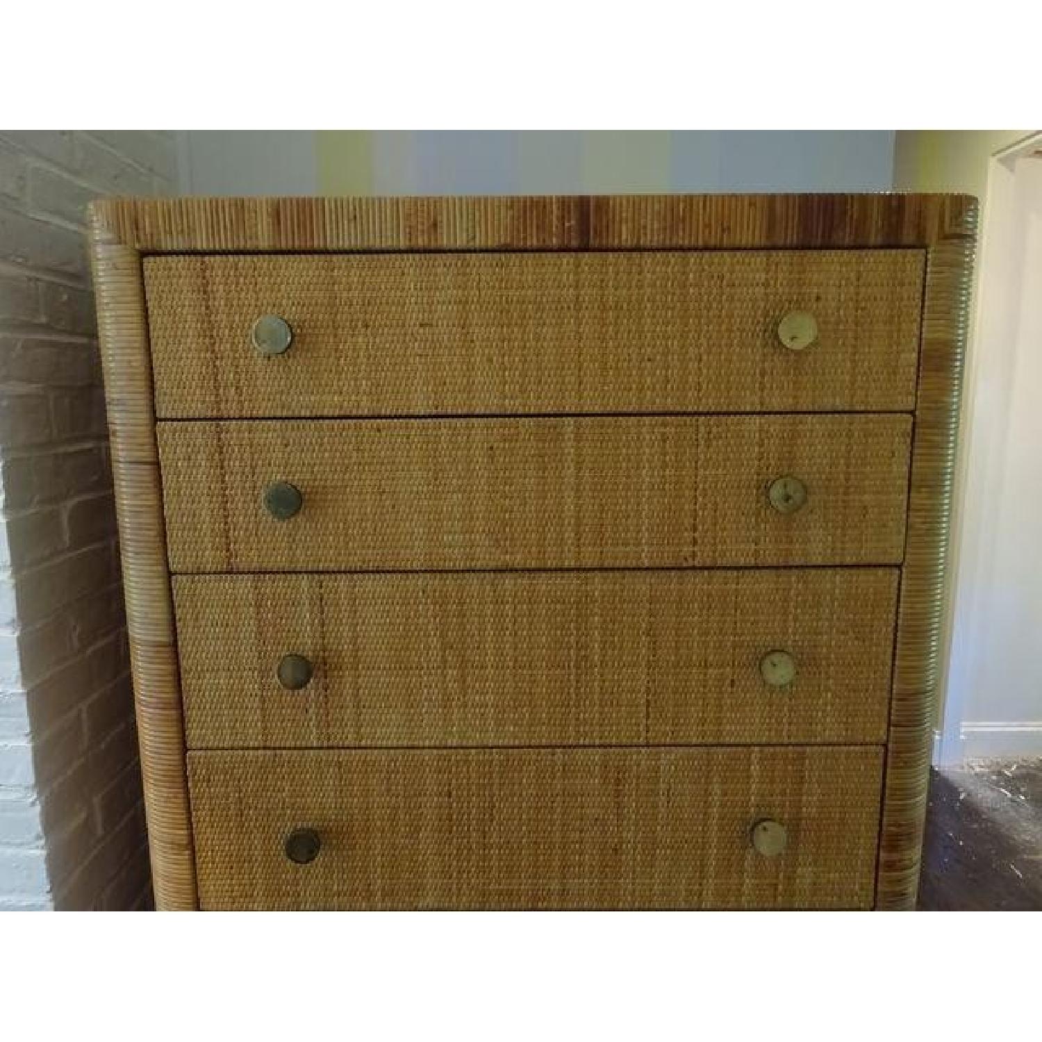 Vintage Bielecky Brothers Cane High Chest - image-3