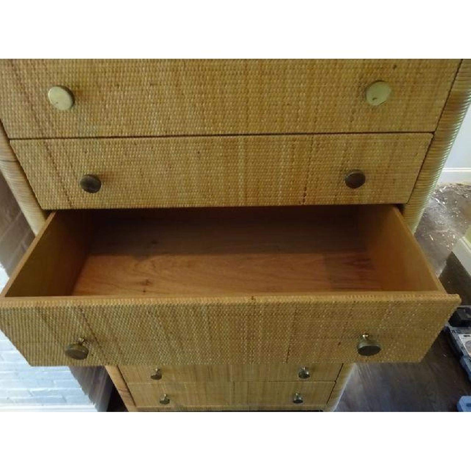 Vintage Bielecky Brothers Cane High Chest - image-6