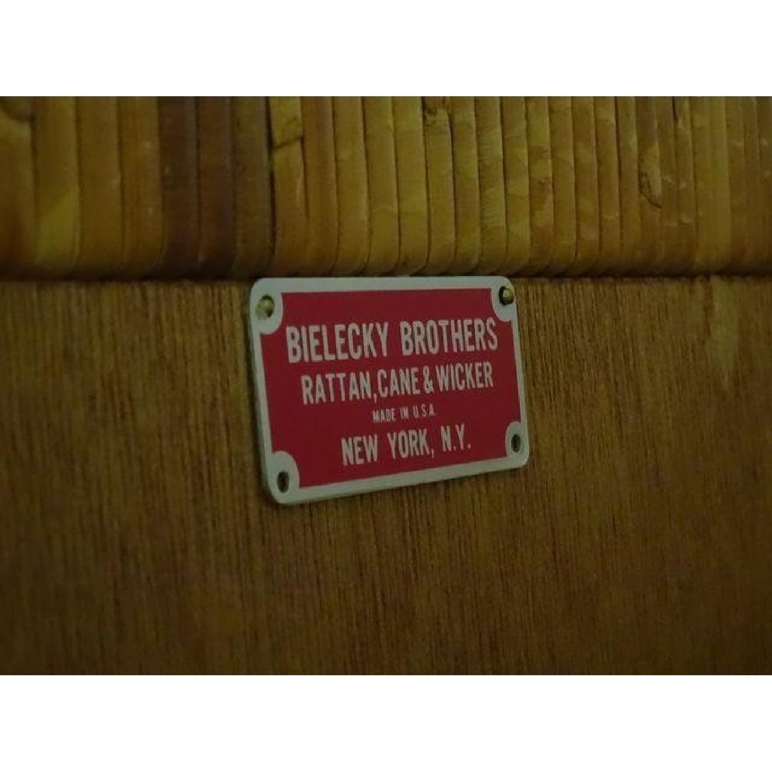 Vintage Bielecky Brothers Cane High Chest - image-8