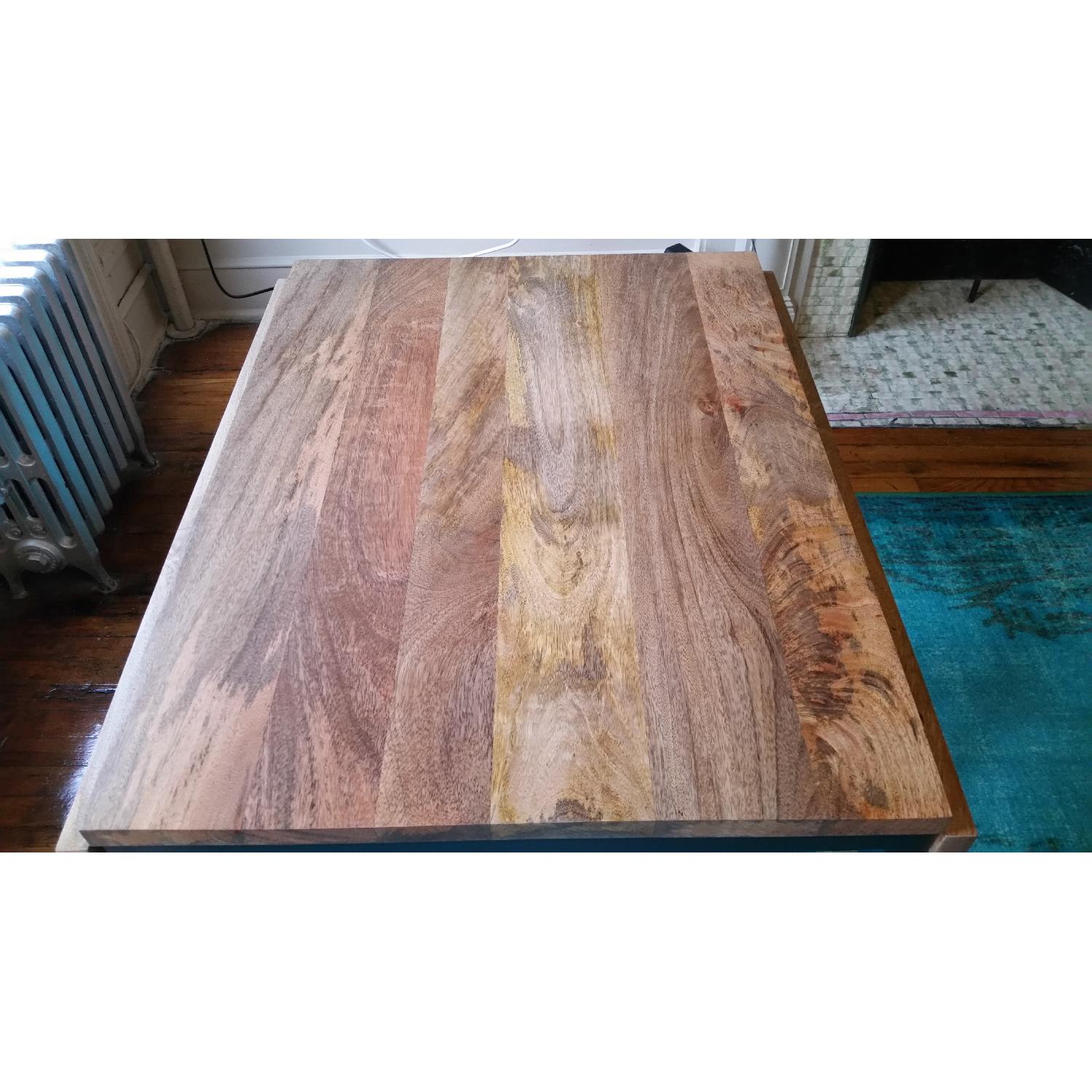 West Elm Drop Leaf Expandable Table - image-7