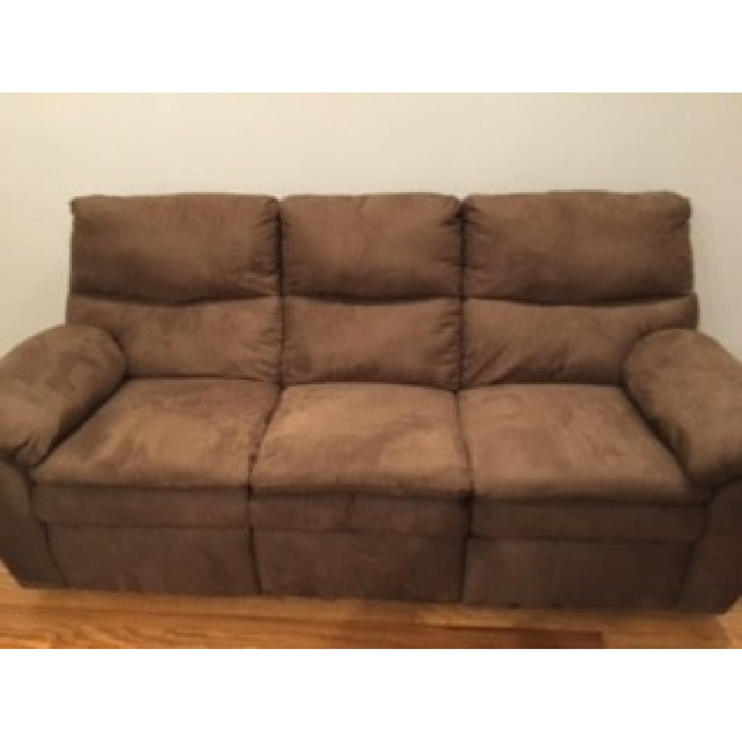 Klaussner Furniture Reclining Sofa + Loveseat - image-1