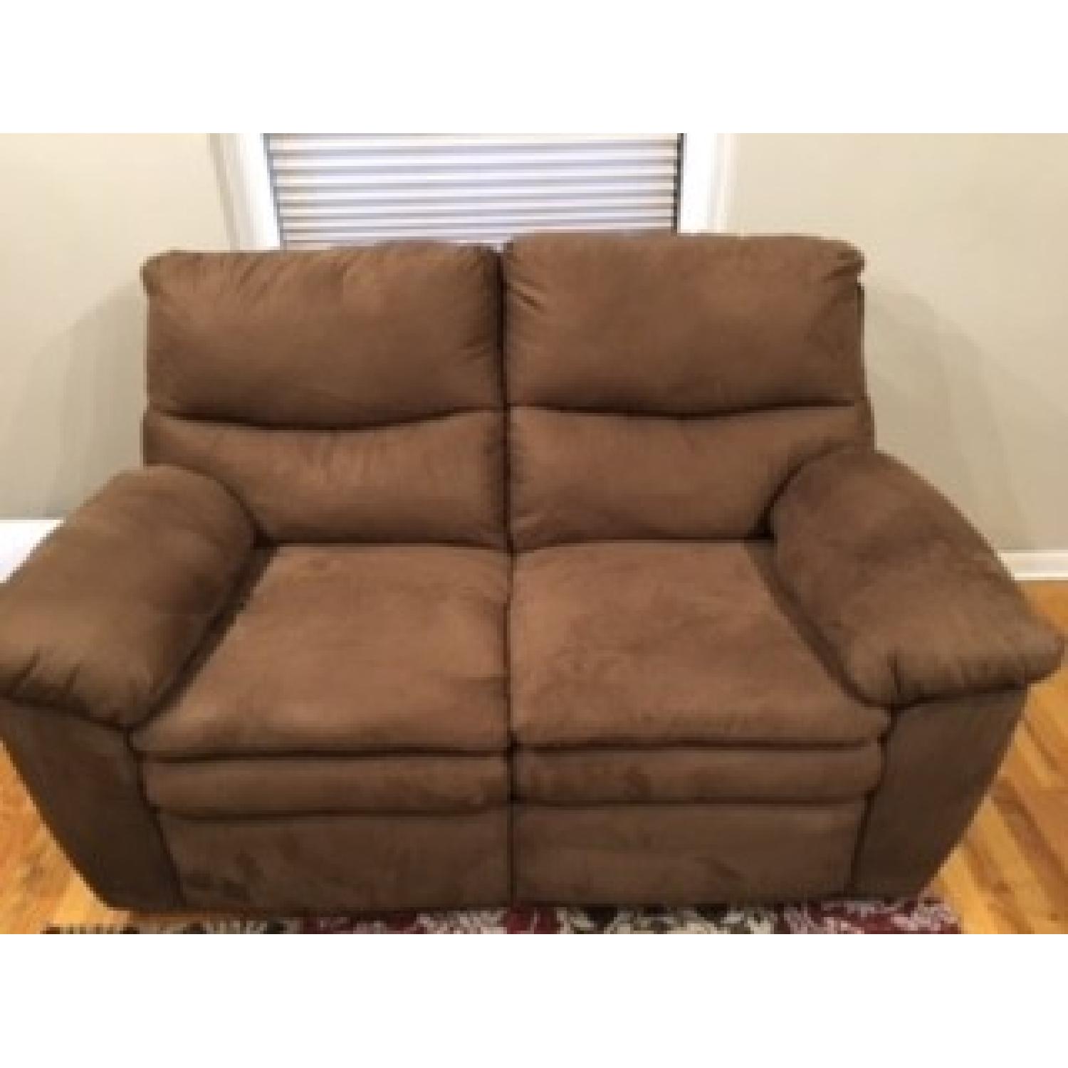 Klaussner Furniture Reclining Sofa + Loveseat - image-2