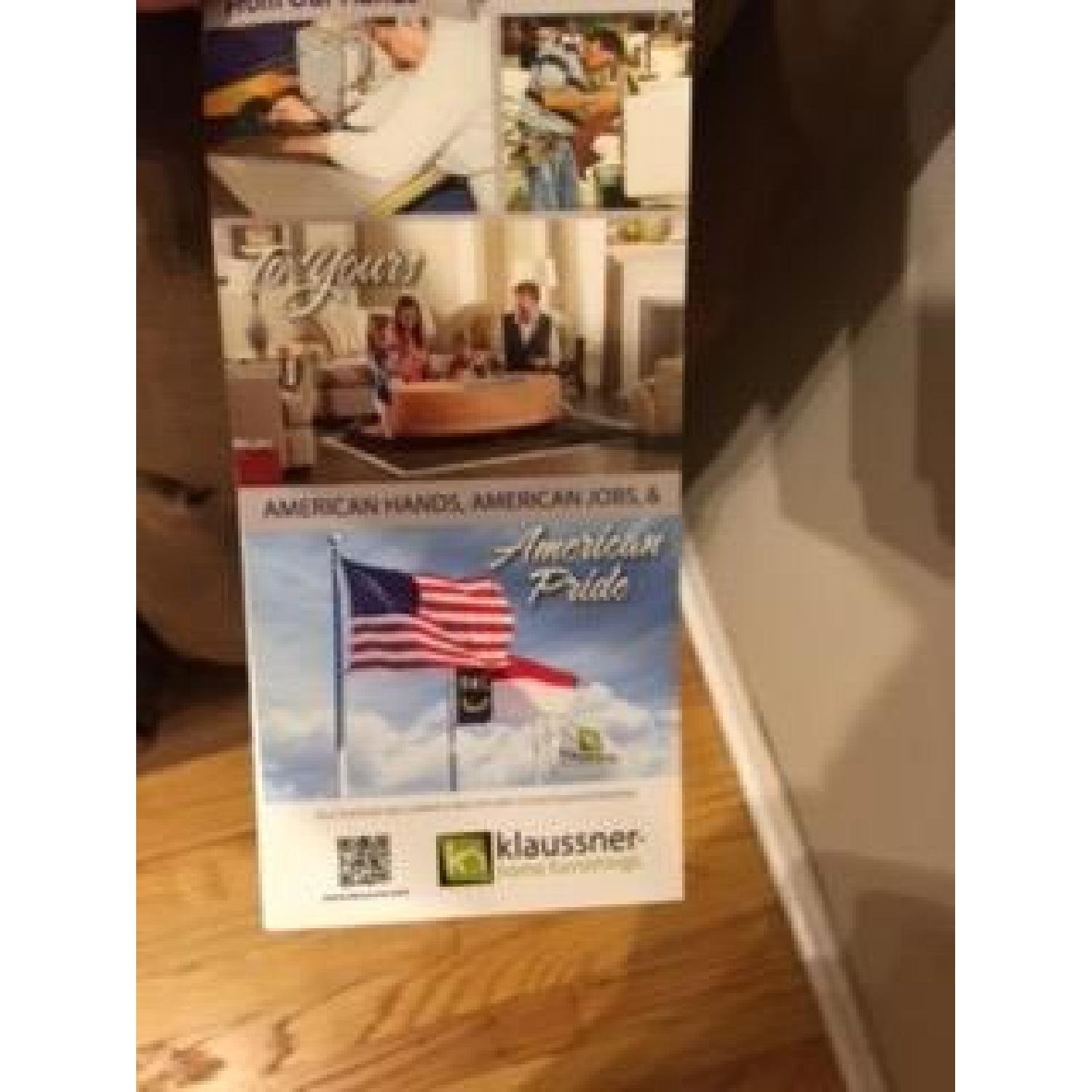 Klaussner Furniture Reclining Sofa + Loveseat - image-8