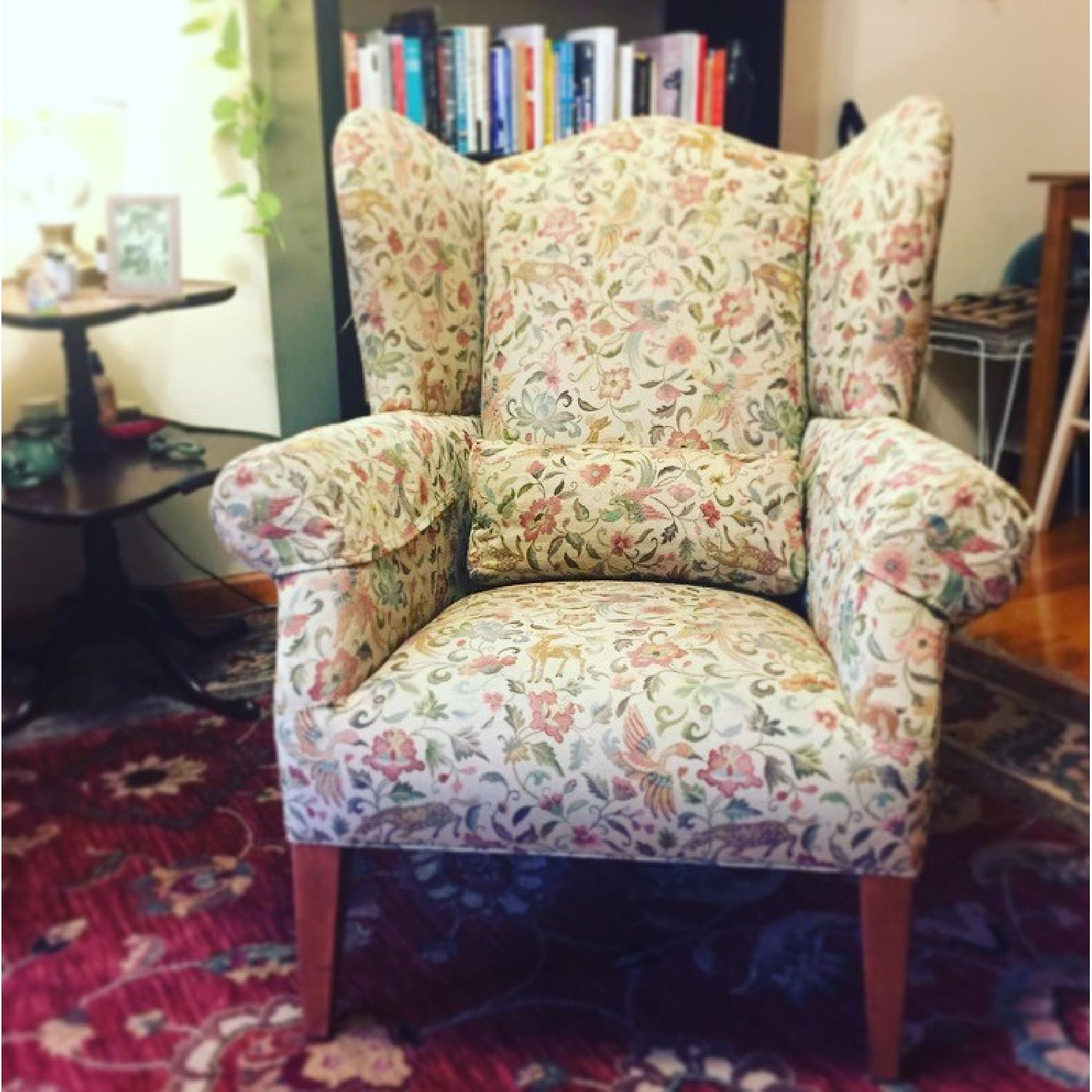 Ethan Allen Wingback Chair - image-5