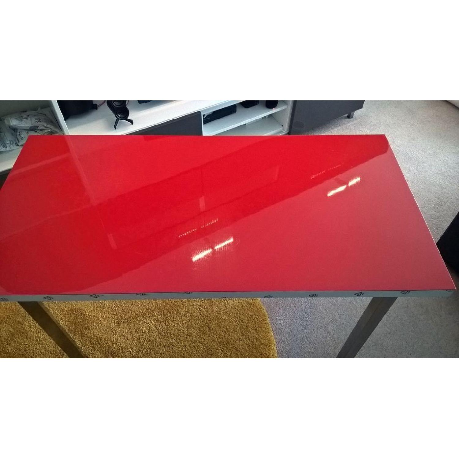 Ikea Red Desk - image-3