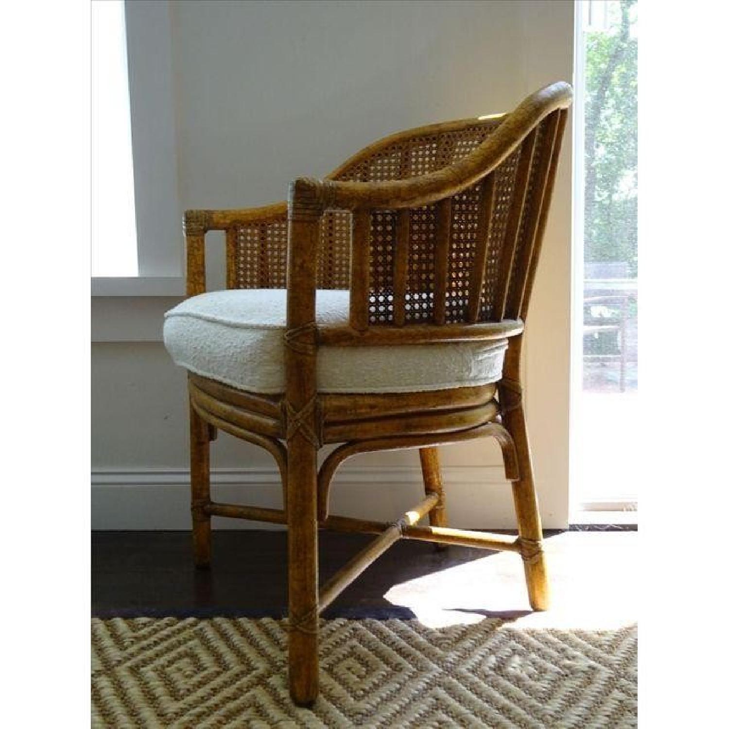 Vintage McGuire Cane Bamboo Barrel Chairs - image-2