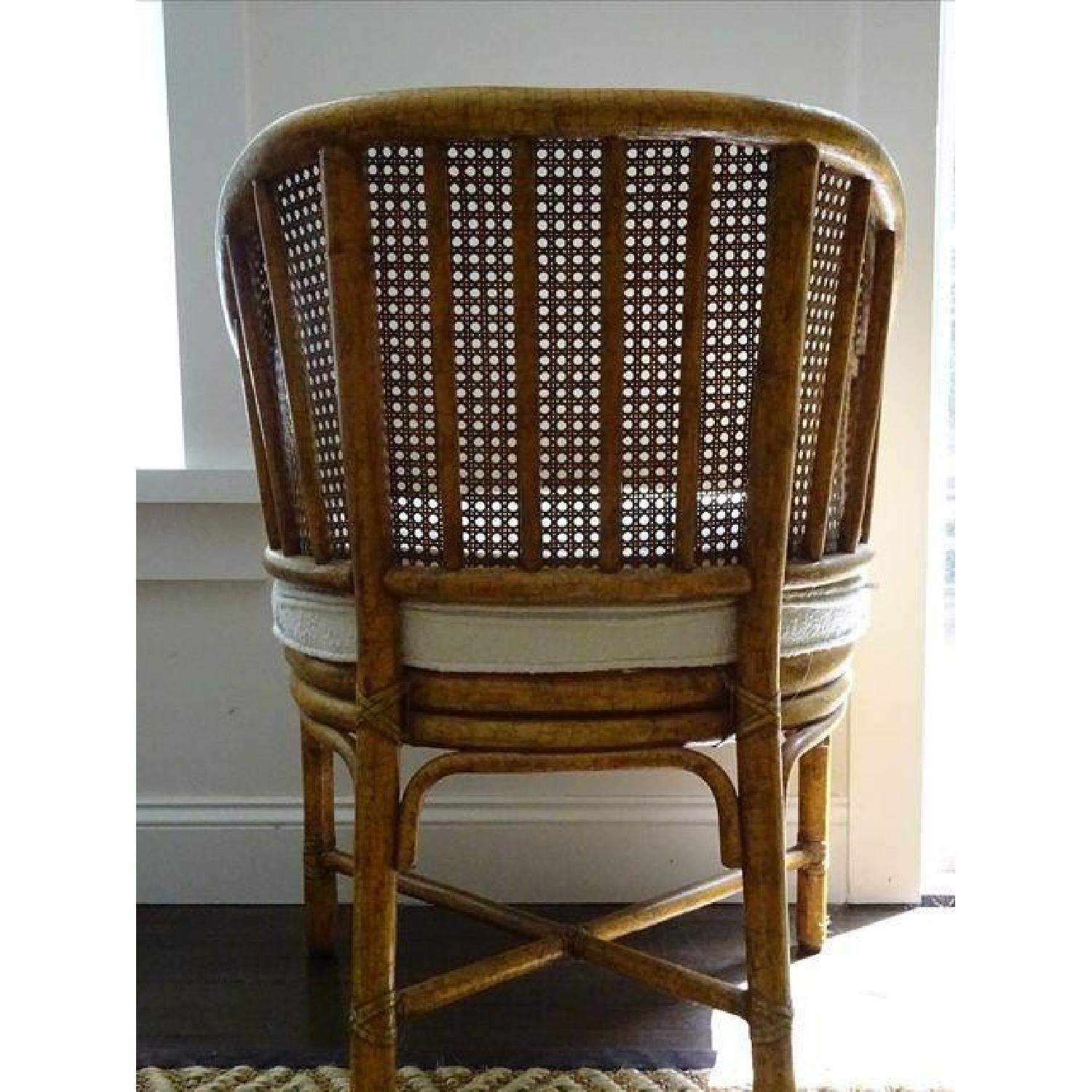 Vintage McGuire Cane Bamboo Barrel Chairs - image-3
