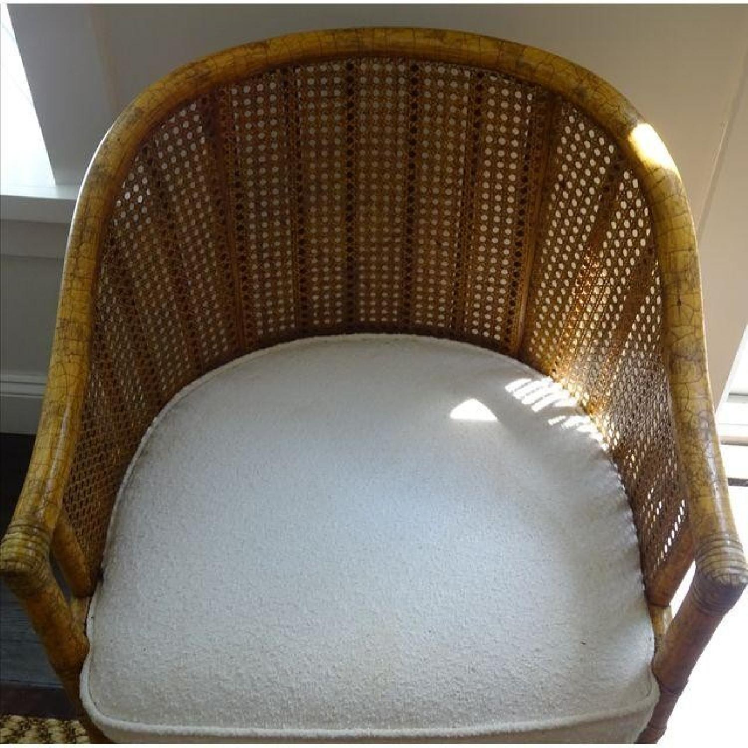 Vintage McGuire Cane Bamboo Barrel Chairs - image-5