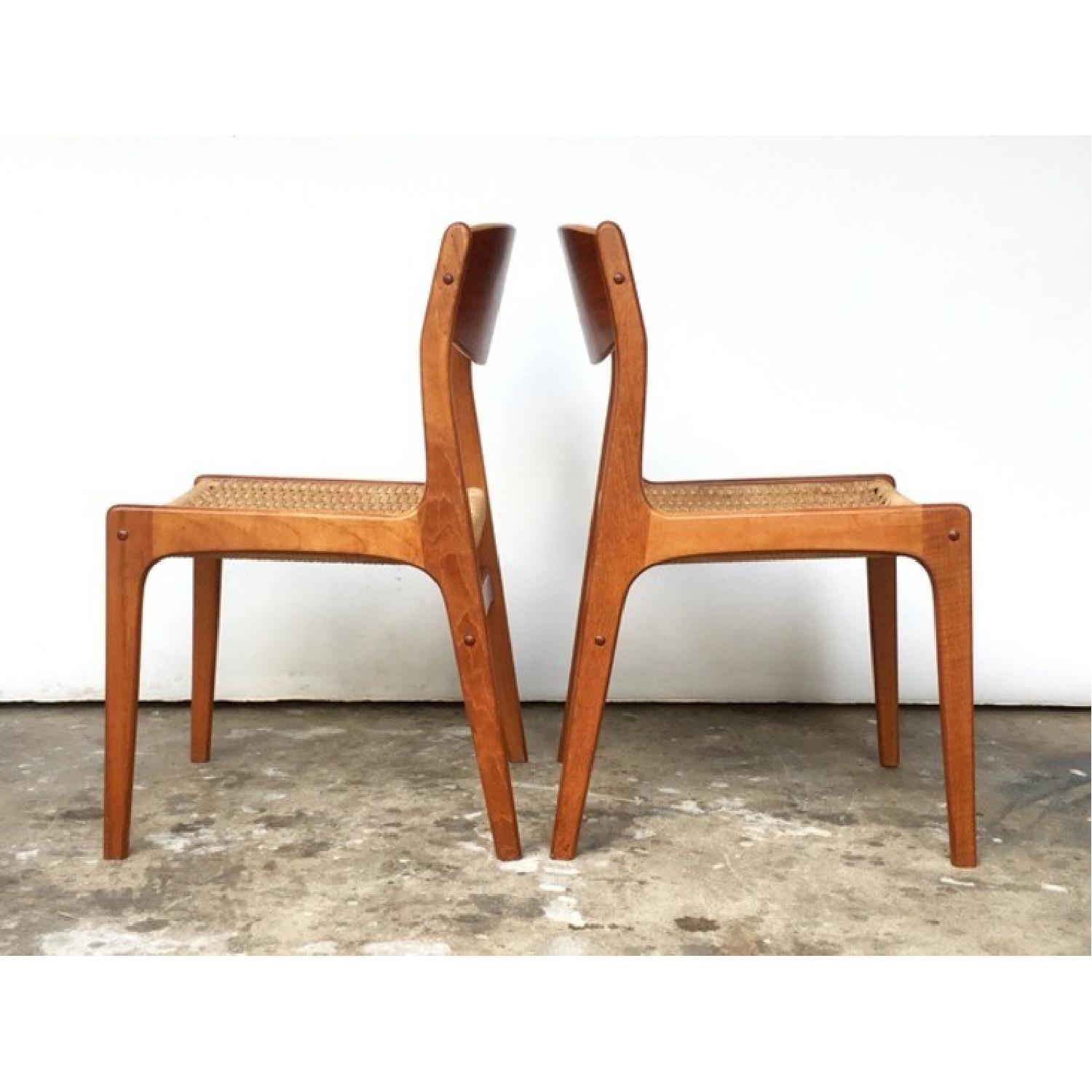 Mid Century Modern Teak Chairs - image-3
