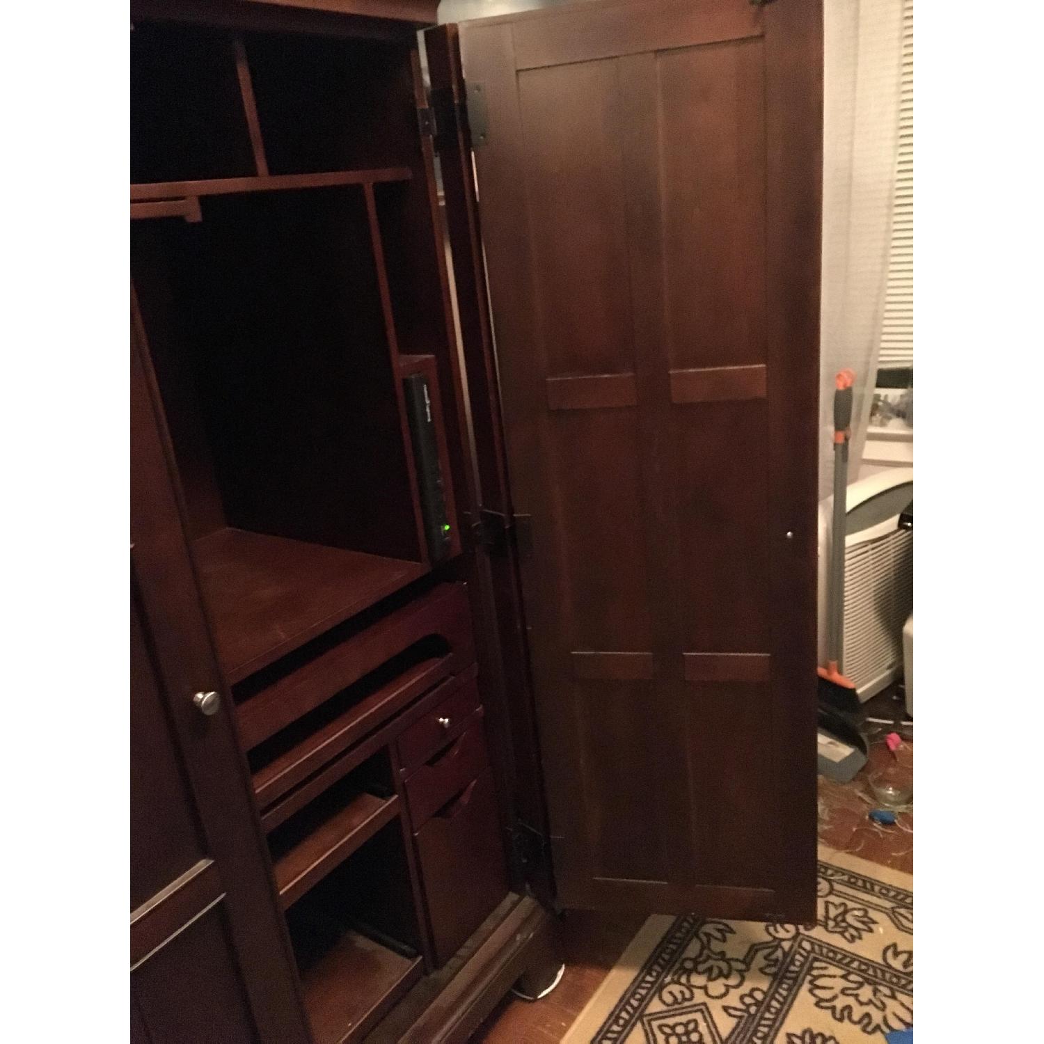 Raymour & Flanigan Urban Crossings Computer Armoire - image-8