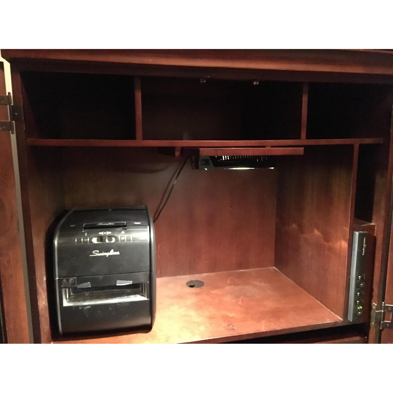 Raymour & Flanigan Urban Crossings Computer Armoire - image-11