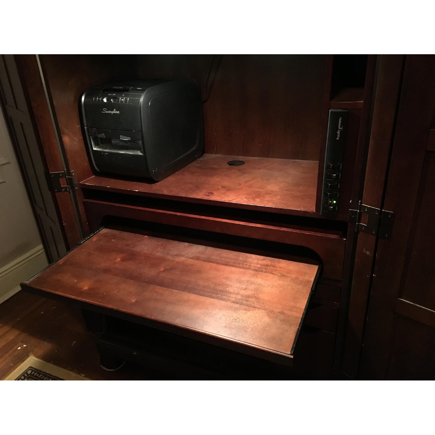 Raymour & Flanigan Urban Crossings Computer Armoire - image-12