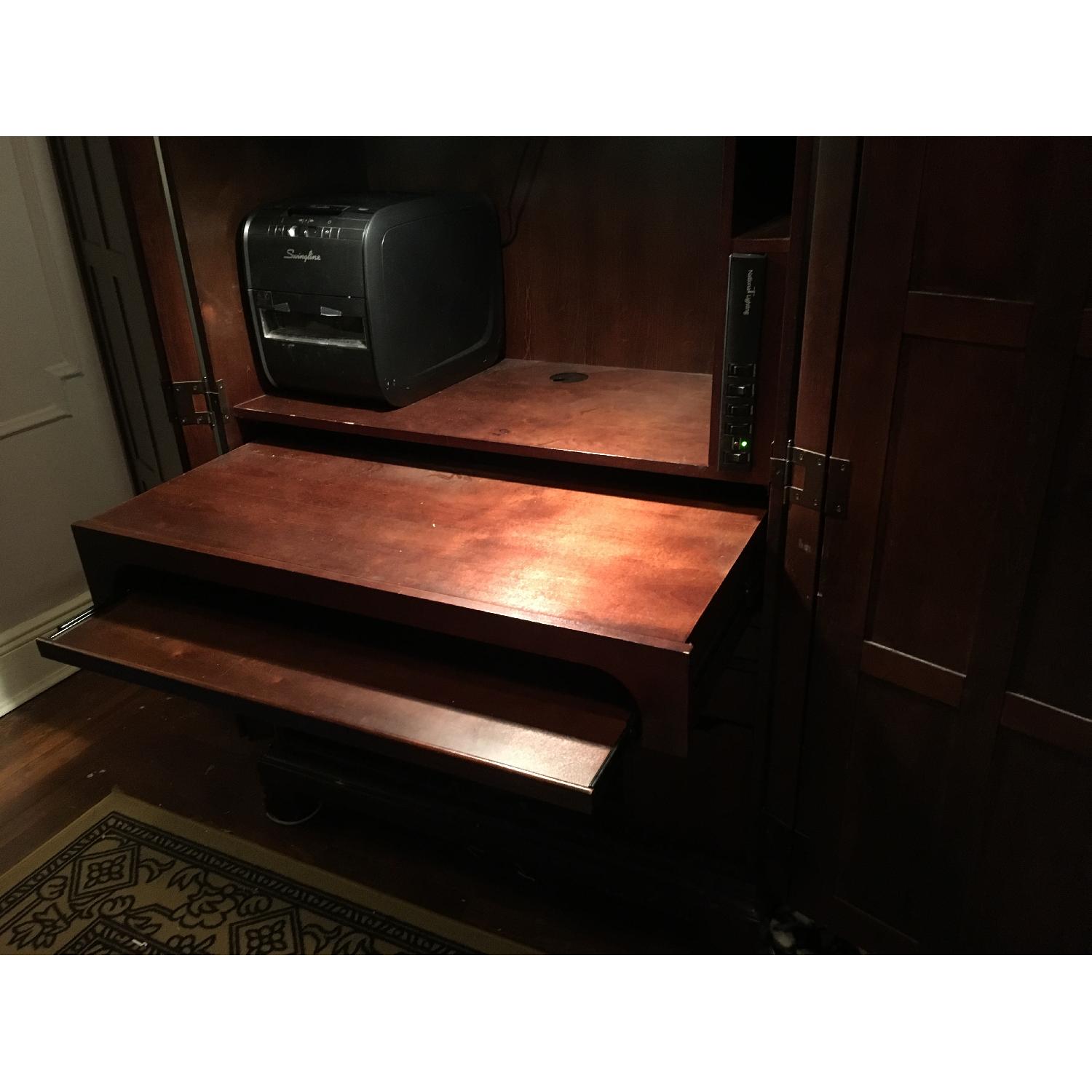 Raymour & Flanigan Urban Crossings Computer Armoire - image-13