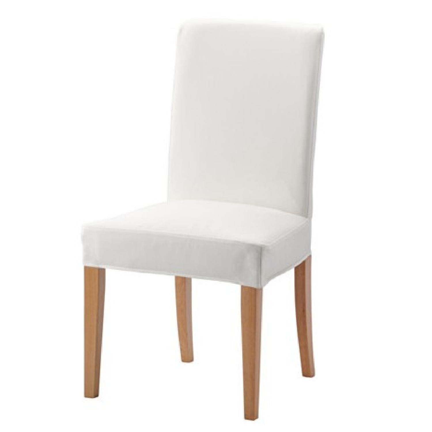 Ikea Henriksdal Upholstered Chair - AptDeco