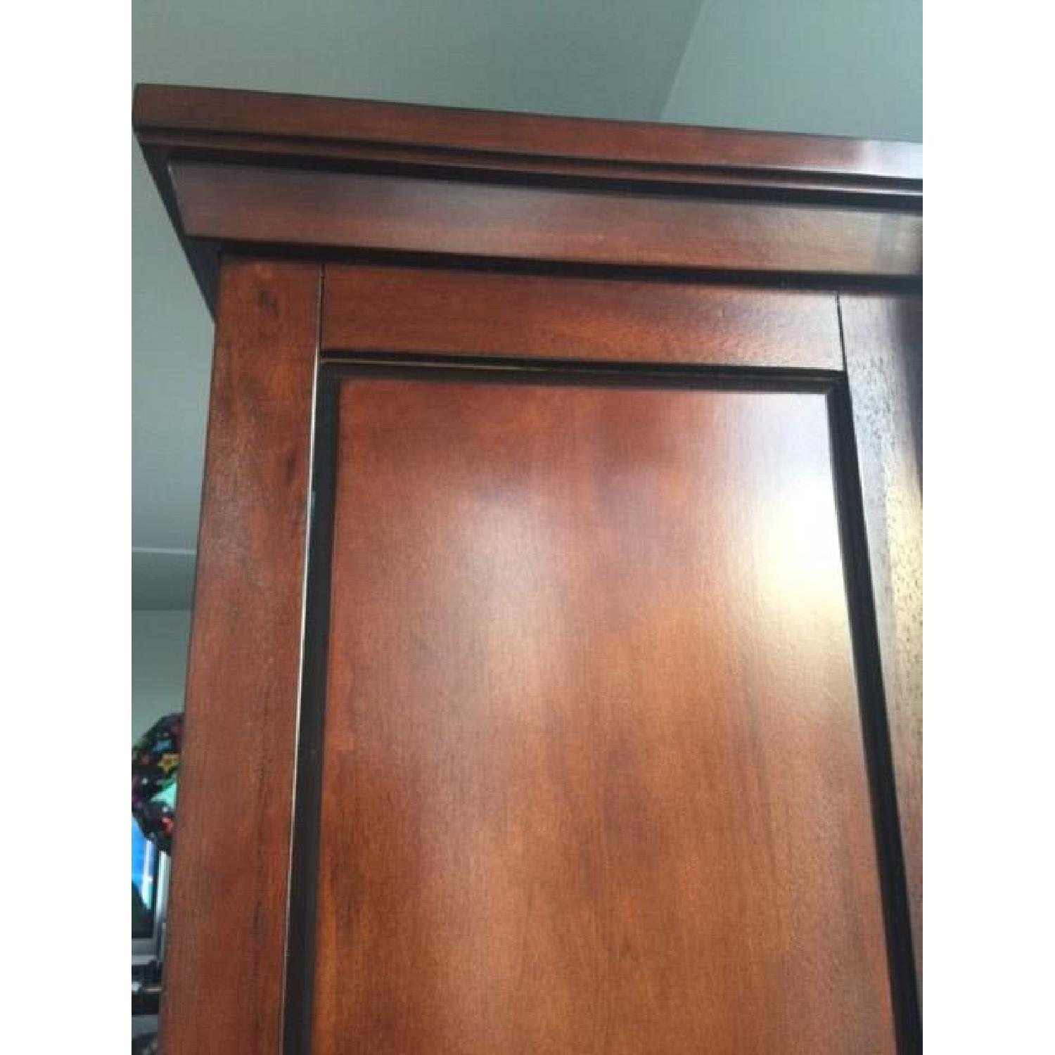 Pottery Barn Garrett Glass Cabinet - image-2